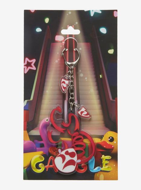 The Amazing Digital Circus Gangle Keychain | Hot Topic