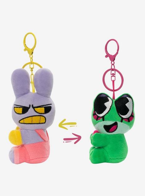 The Amazing Digital Circus Jax & Ribbit Magnetic Plush Keychain Set ...