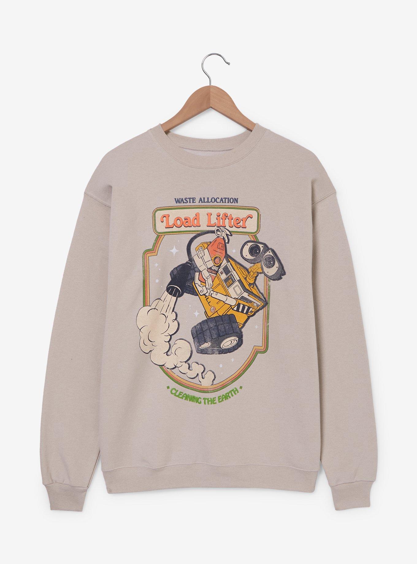 Disney Pixar WALL-E Load Lifter Women's Crewneck &mdash; BoxLunch Exclusive, , hi-res