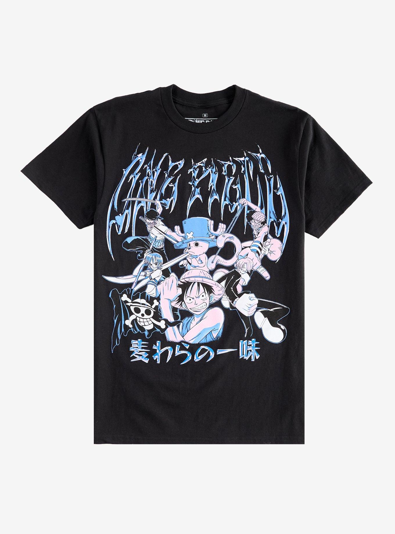 One Piece Group Chrome Tonal T-Shirt | Hot Topic