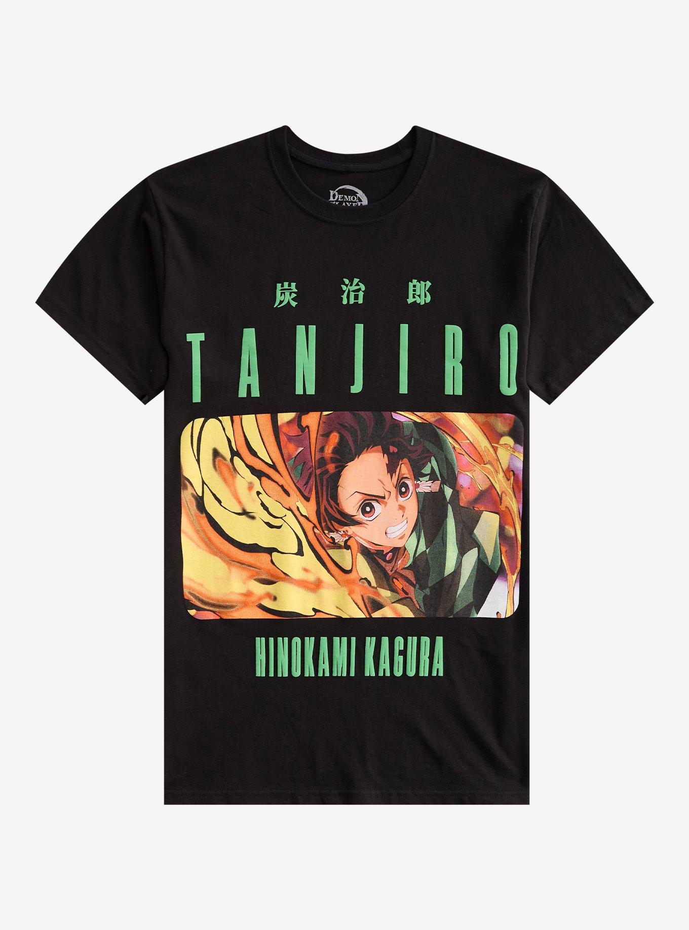 Demon Slayer: Kimetsu No Yaiba Tanjiro Hinokami Kagura T-Shirt, , hi-res