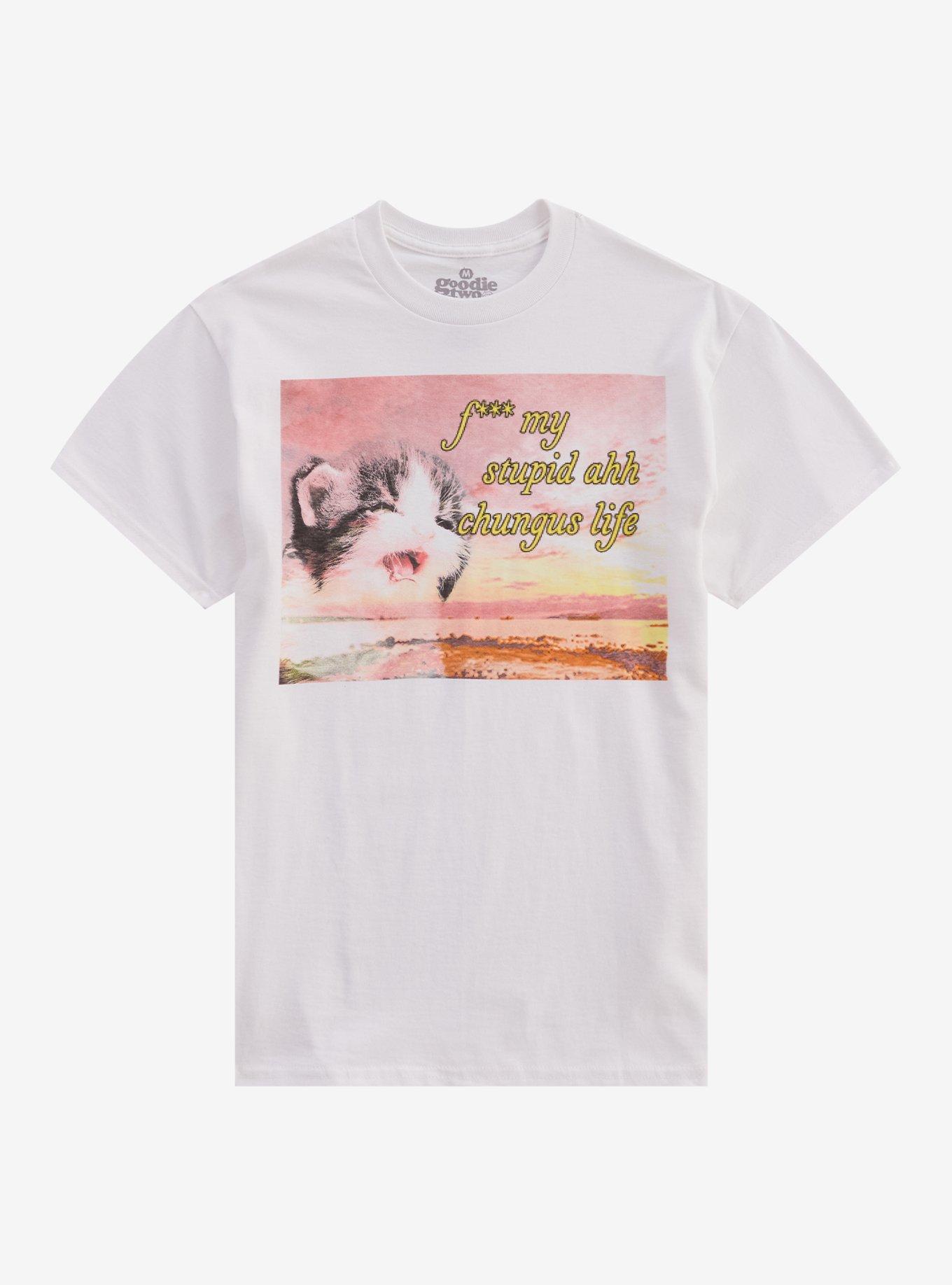 Cat Chungus Life T-Shirt By Goodie Two Sleeves, , hi-res