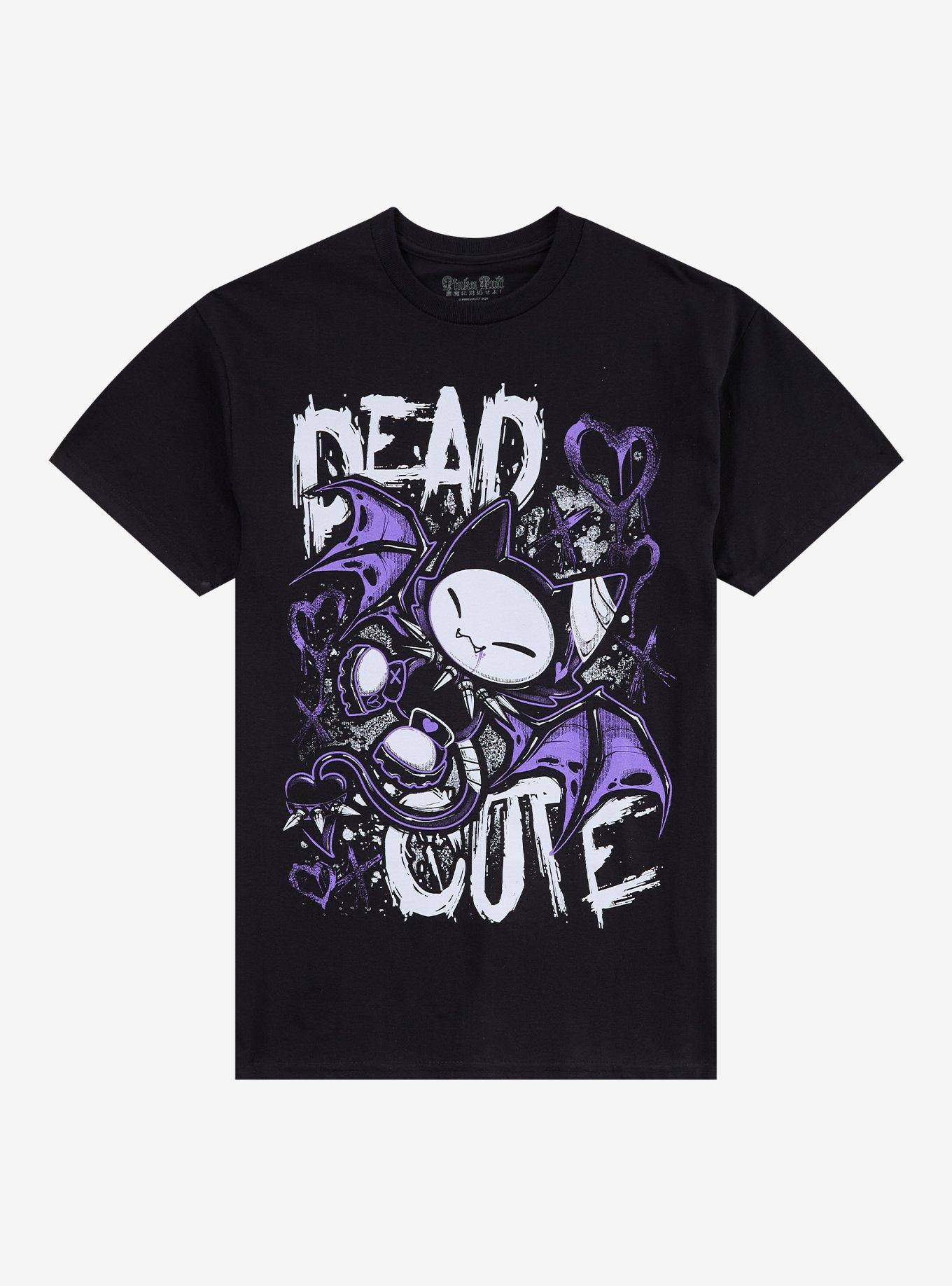 Dead Cute Vampire Bat T-Shirt By Pinku Kult, , hi-res