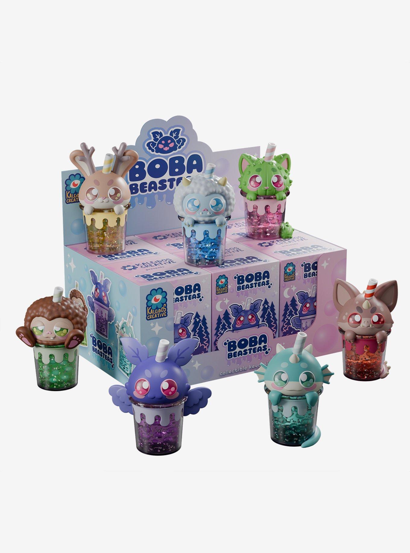 Kaleidos Creative Boba Beasteas Blind Box Figural Keychain, , hi-res