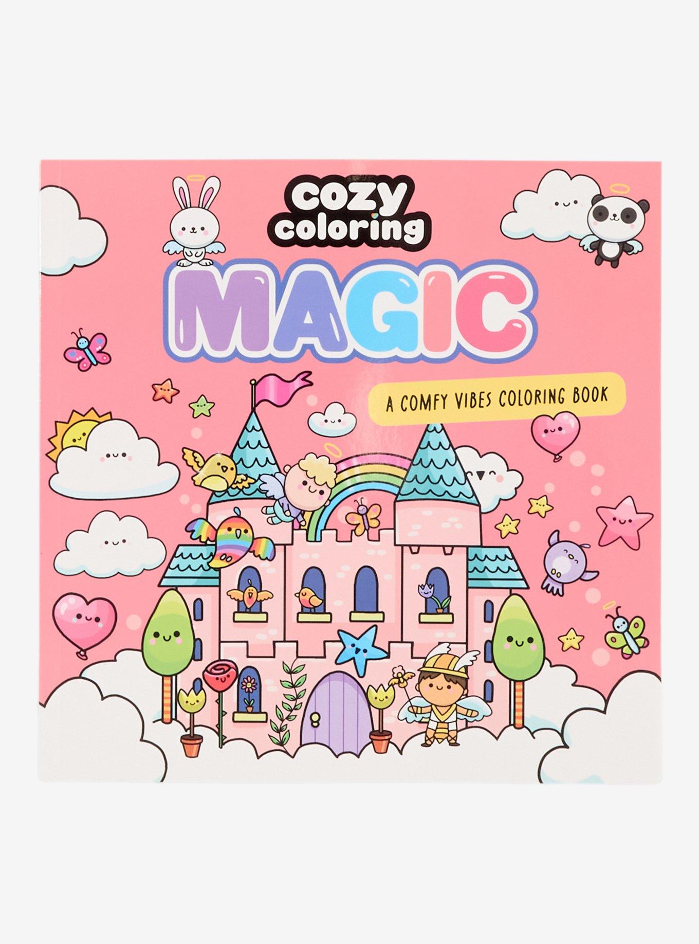 Cozy Coloring Magic: A Comfy Vibes Coloring Book, , hi-res