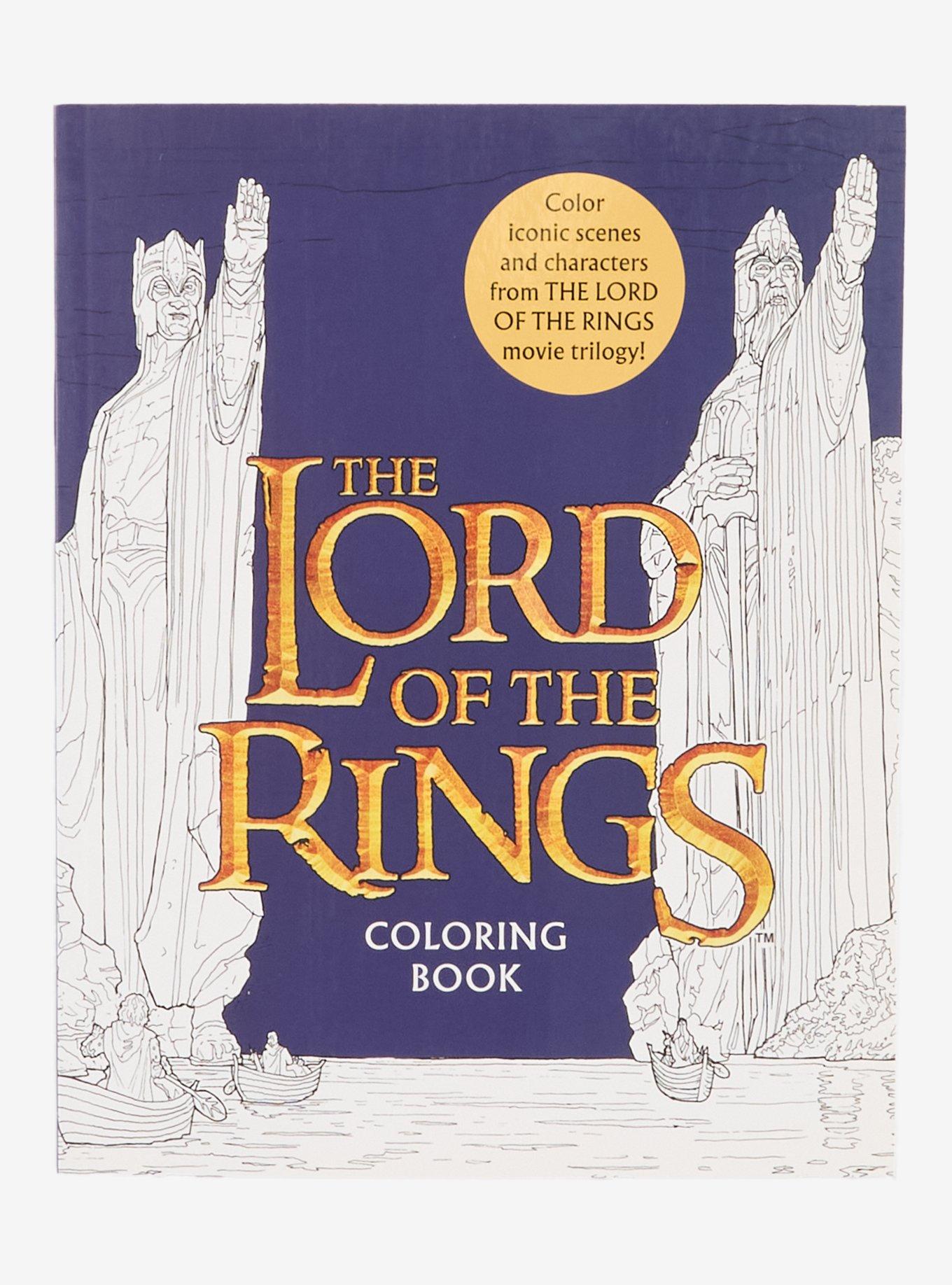 The Lord Of The Rings Coloring Book, , hi-res