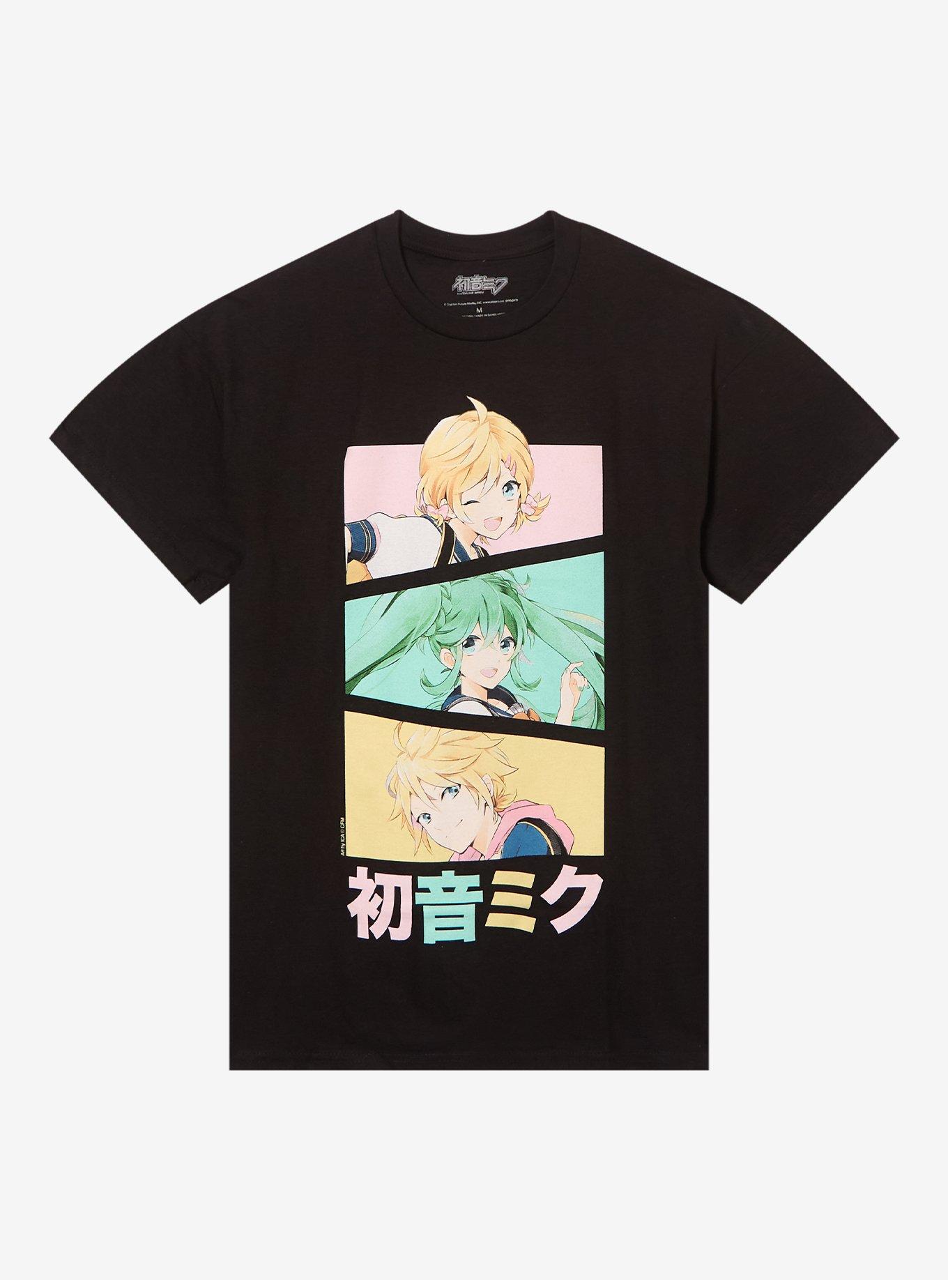 Hatsune Miku Vocaloid Group T-Shirt, , hi-res