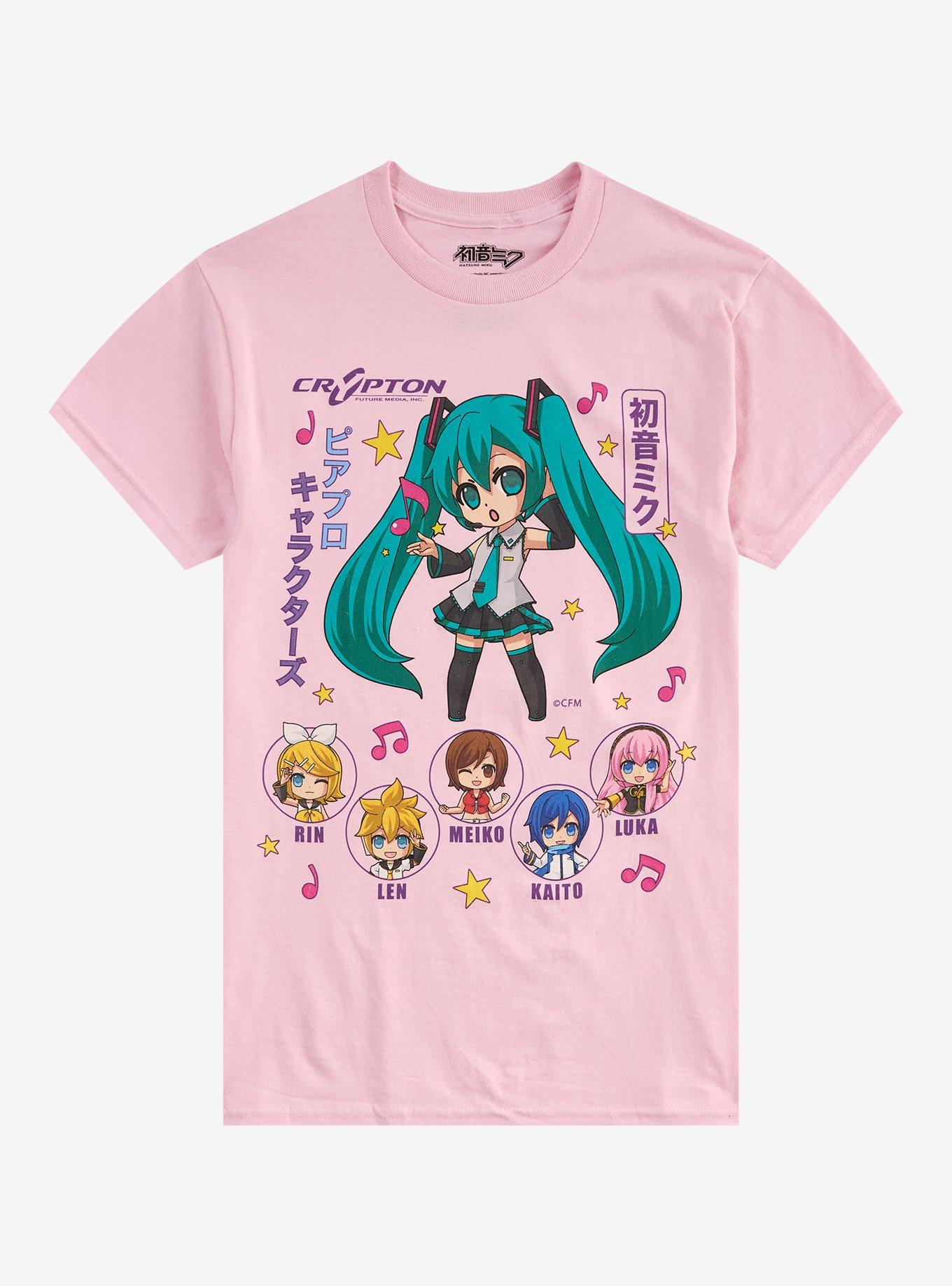 Hatsune Miku Crypton Group T-Shirt, , hi-res