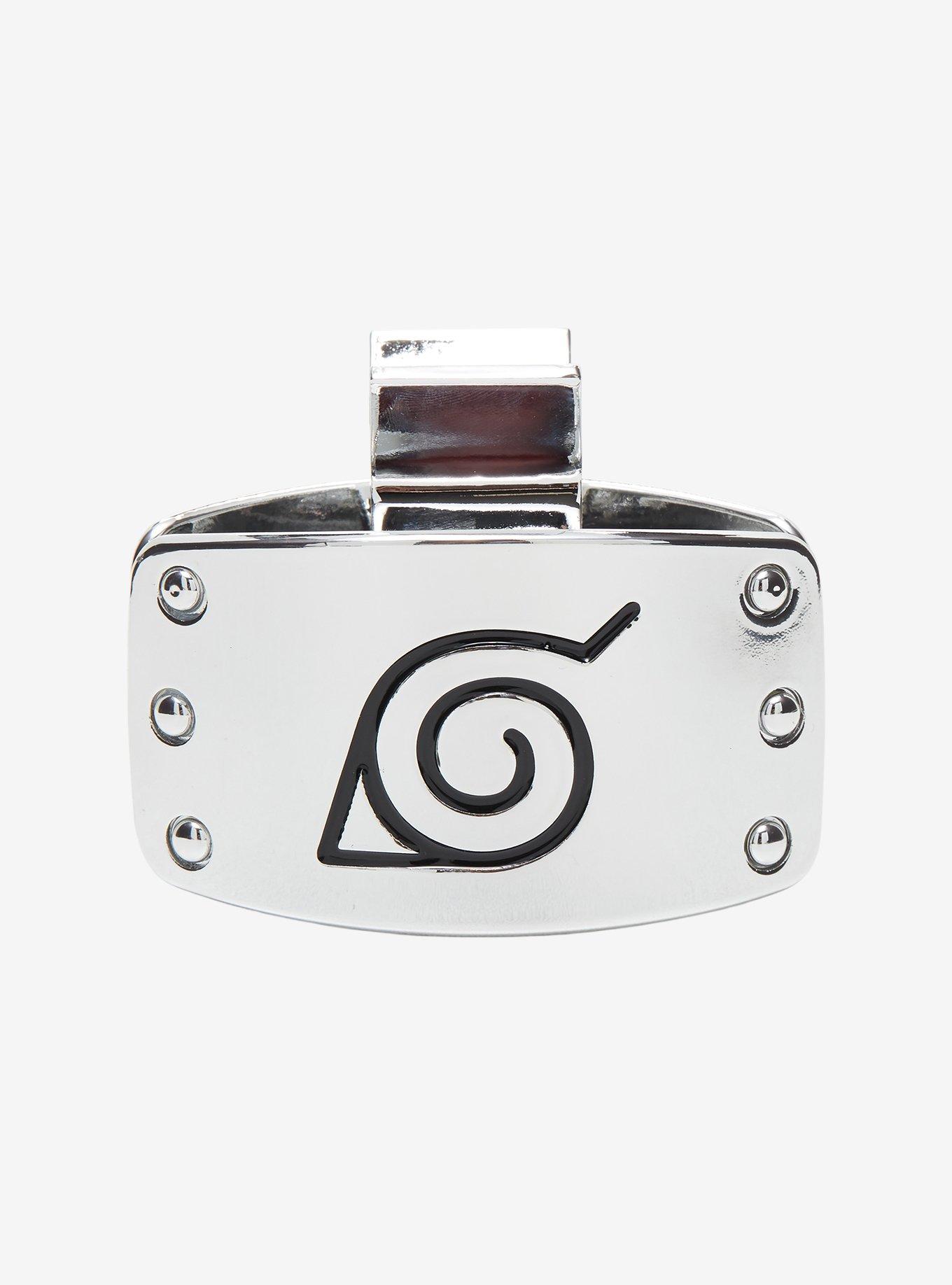 Naruto Shippuden Hidden Leaf Badge Figural Claw Clip - BoxLunch Exclusive, , hi-res