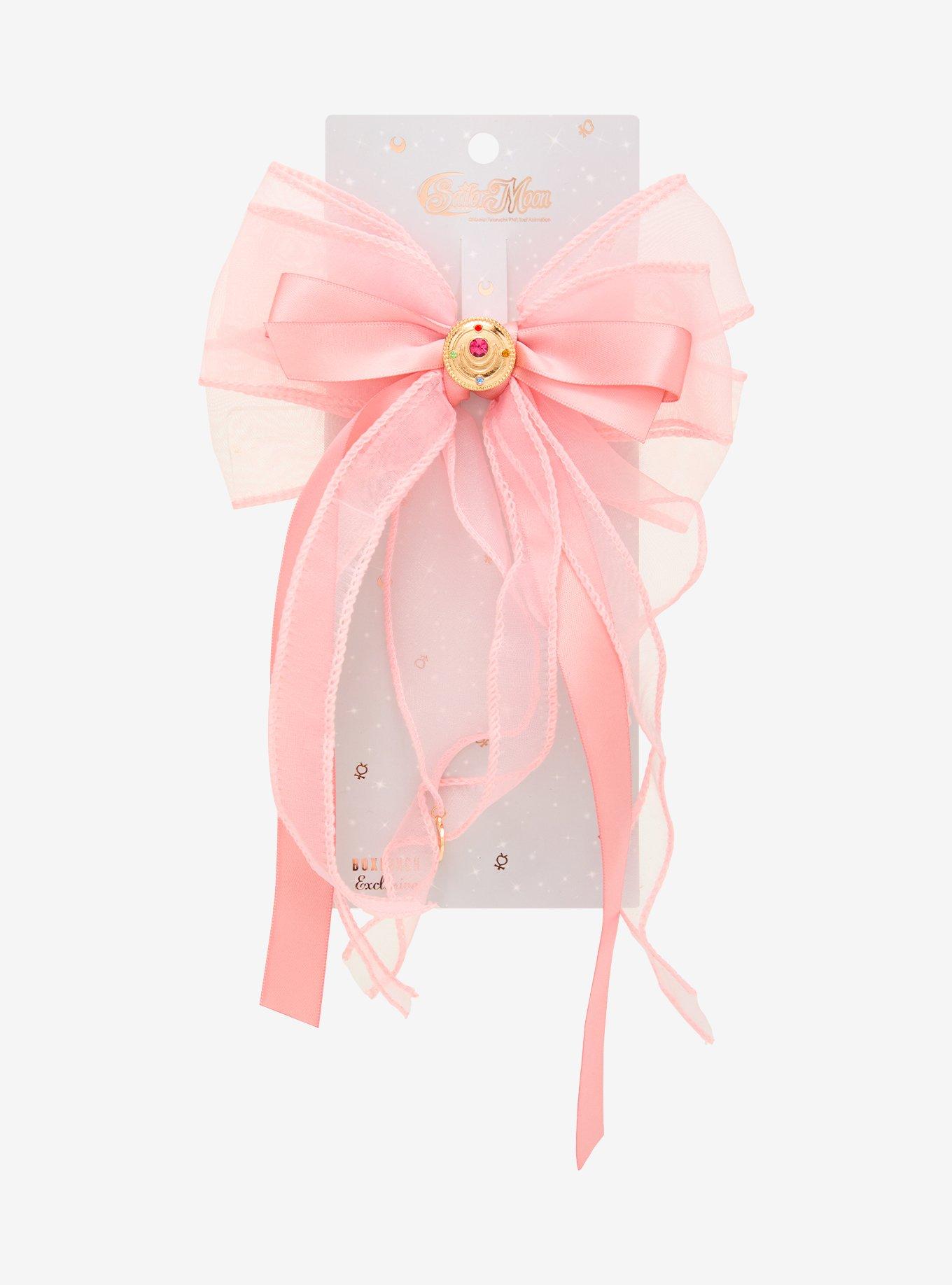 Sailor Moon Compact Pink Hair Bow - BoxLunch Exclusive, , hi-res