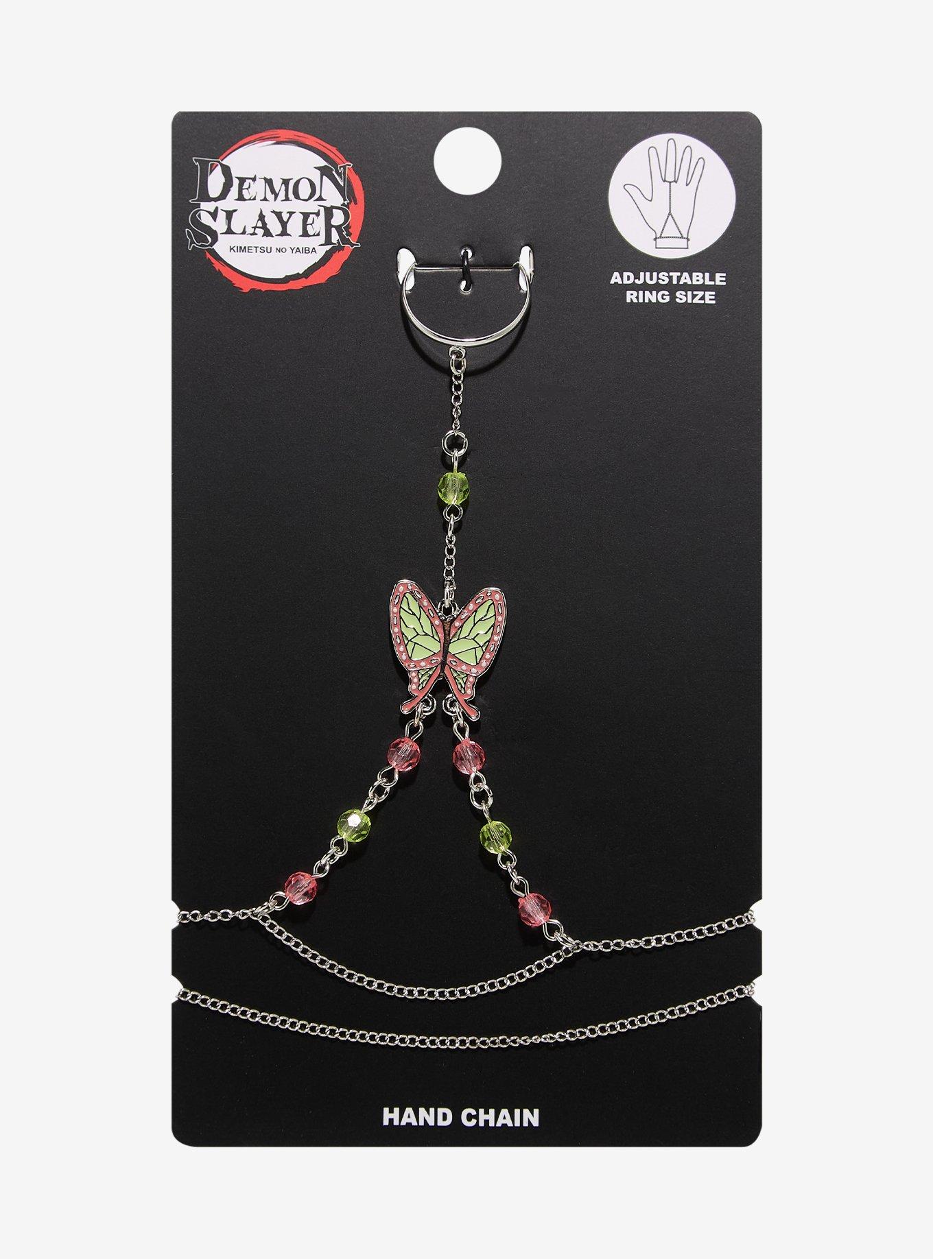 Demon Slayer: Kimetsu No Yaiba Kanao Butterfly Hand Ring Bracelet, , hi-res