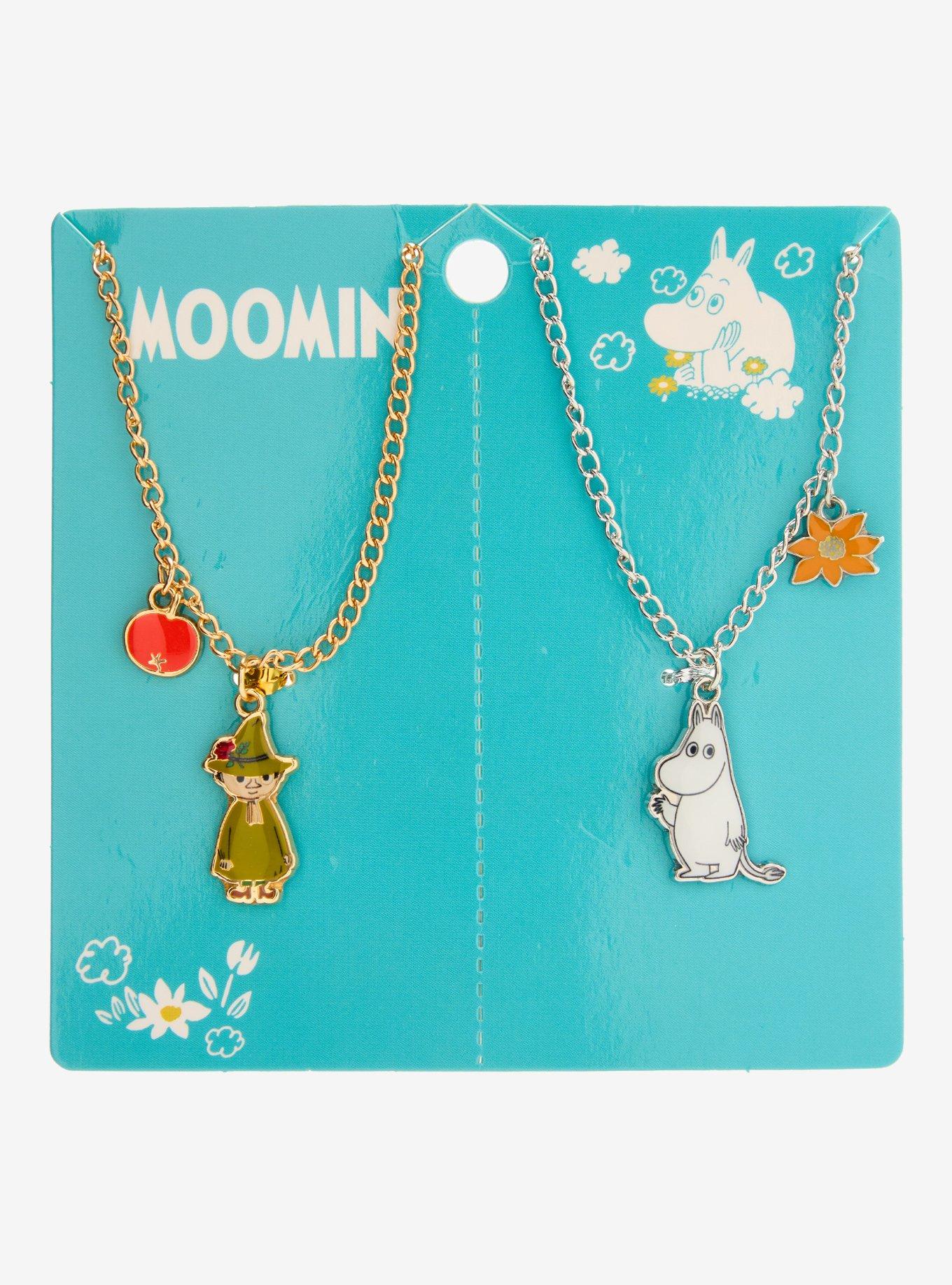 Moomin & Snufkin Best Friend Necklace Set, , hi-res