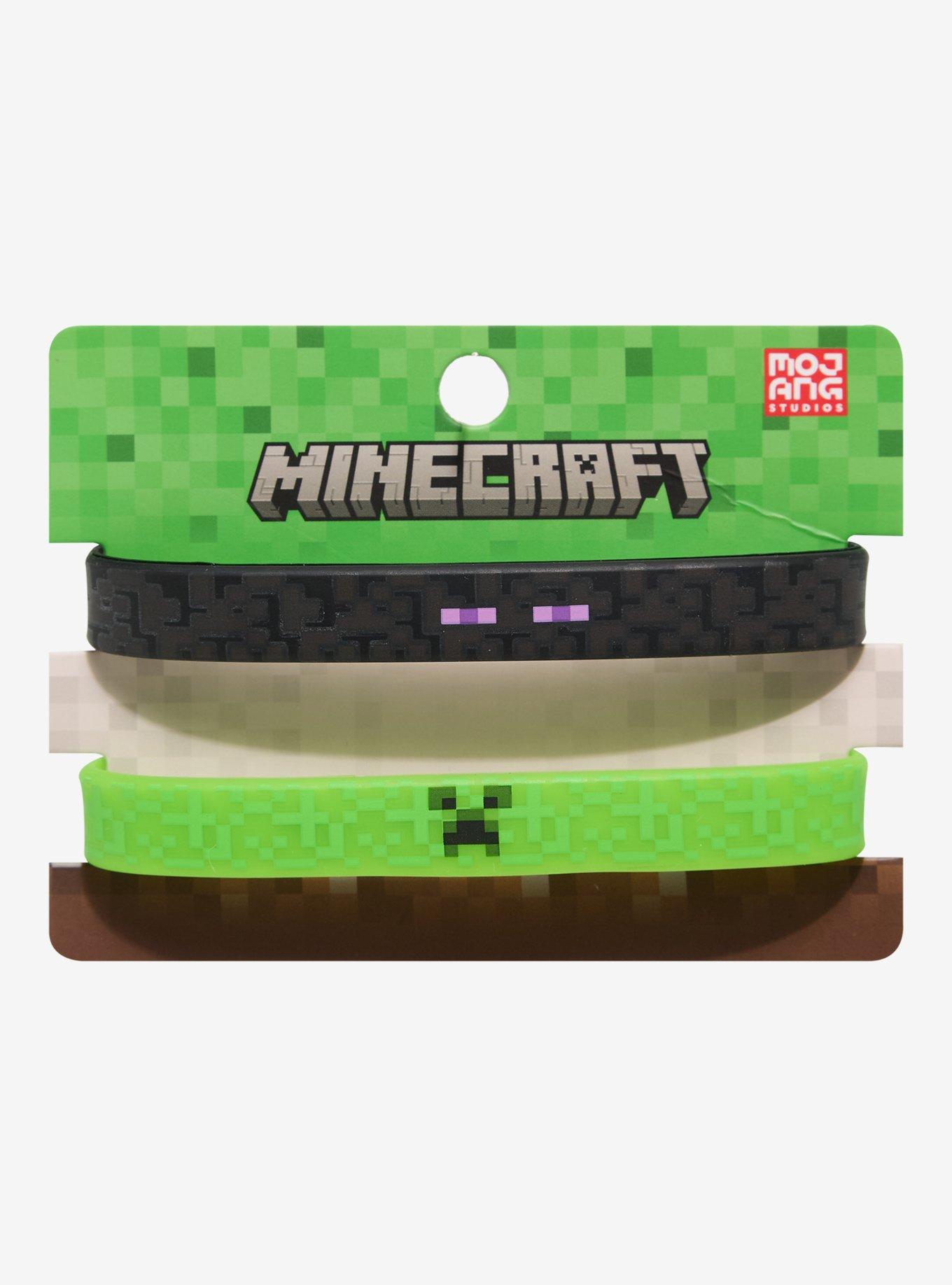 Minecraft Creeper & Enderman Best Friend Rubber Bracelet Set, , hi-res