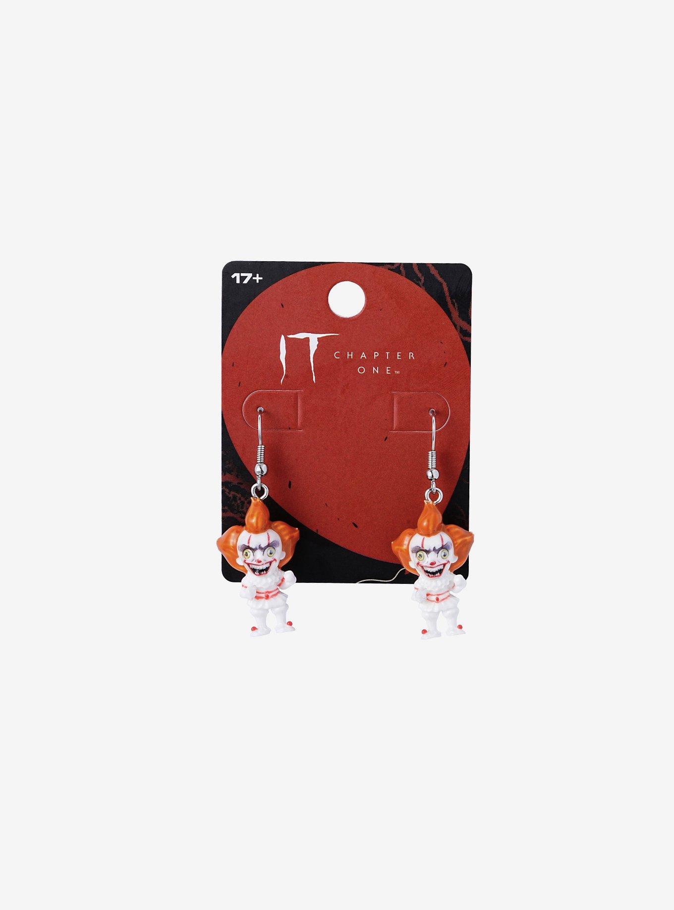 IT: Chapter One Pennywise 3D Drop Earrings, , hi-res