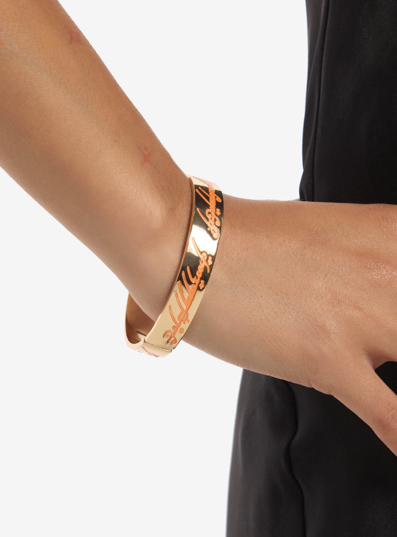 The Lord Of The Rings One Ring Glow-In-The-Dark Bracelet, , hi-res