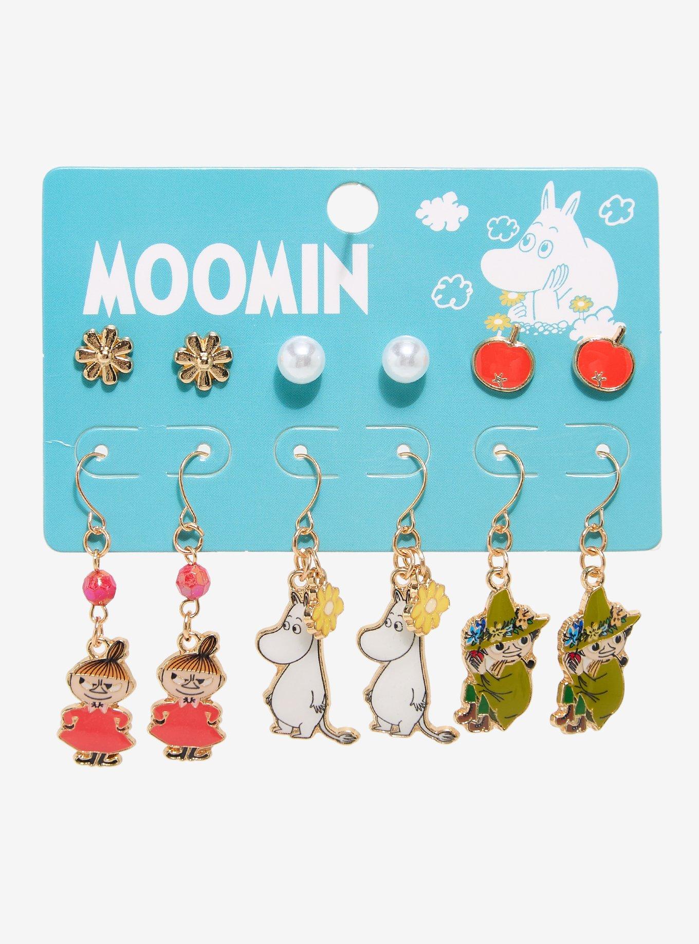 Moomin Character Flower Earring Set, , hi-res