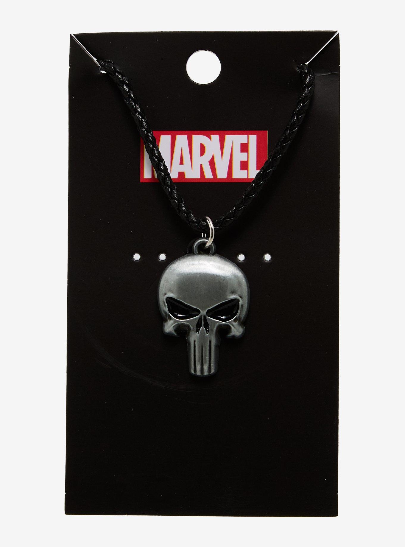 Marvel The Punisher Skull Necklace, , hi-res