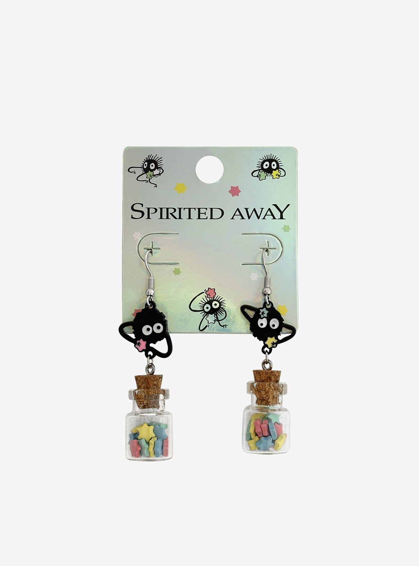 Studio Ghibli&reg; Spirited Away Soot Sprite Konpeito Earrings, , hi-res