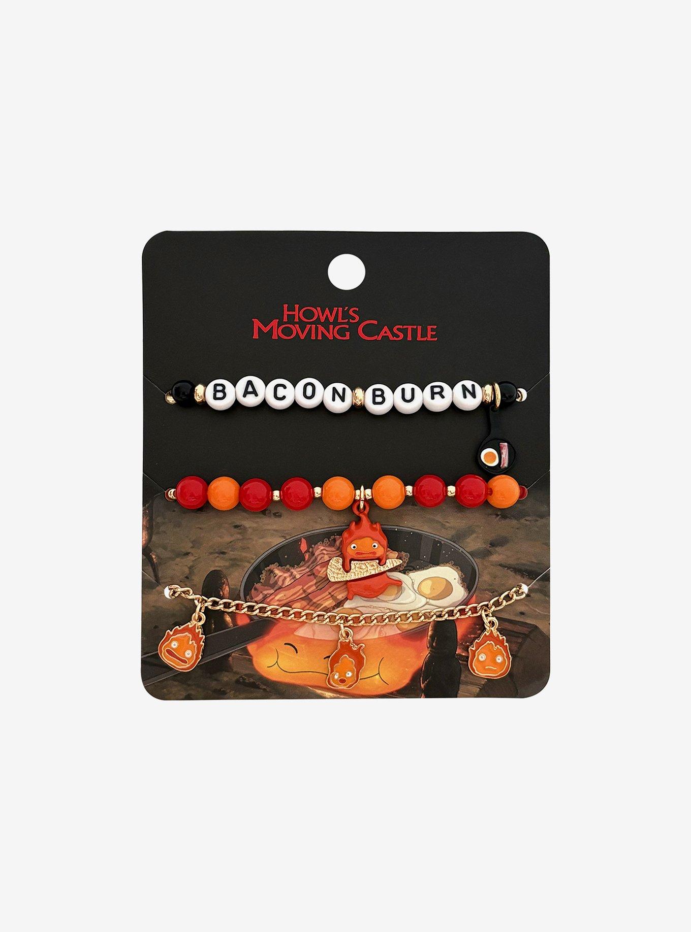 Studio Ghibli&reg; Howl's Moving Castle Calcifer Beach Bracelet Set, , hi-res