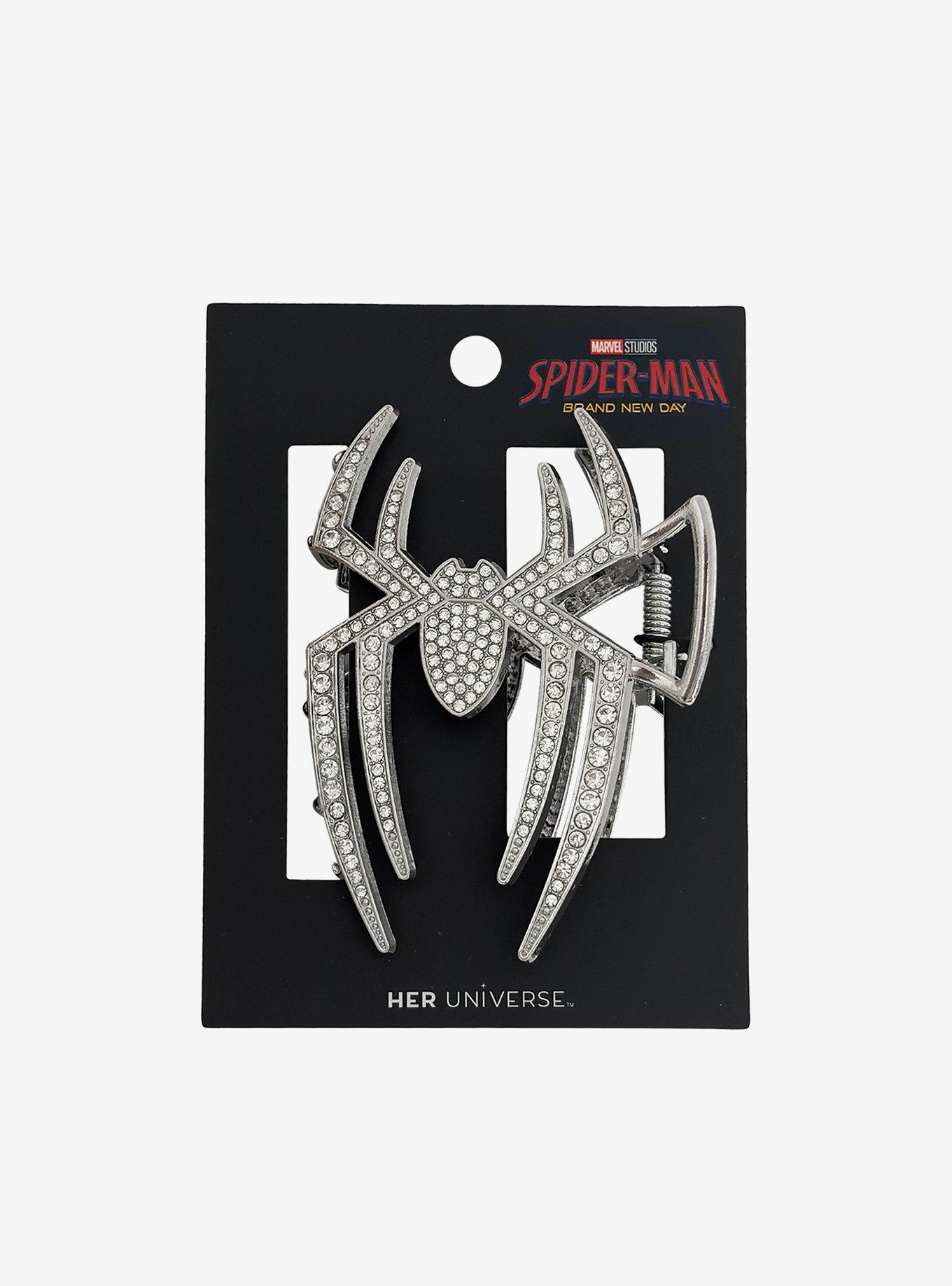 Marvel Spider-Man: Brand New Day Bling Logo Claw Hair Clip, , hi-res