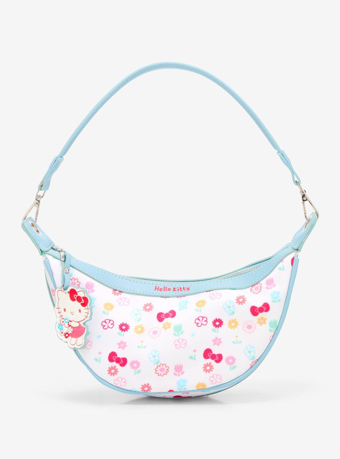 Sanrio Hello Kitty Floral Shoulder Bag - BoxLunch Exclusive, , hi-res