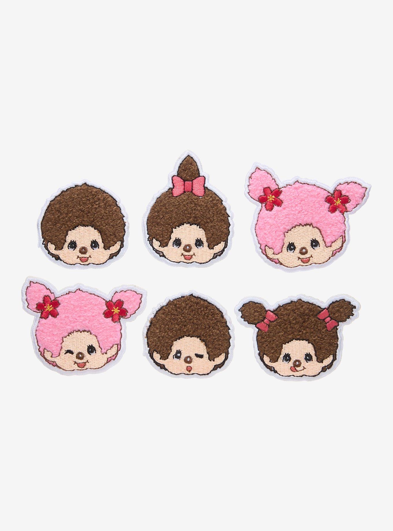 Whatever! Makes You Happy x Monchhichi Blind Box Chenille Button Pin