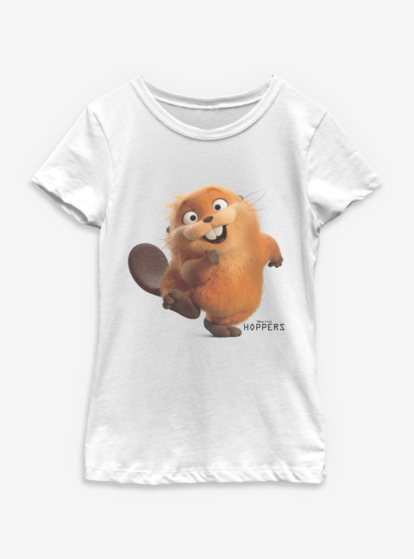 Disney Pixar Hoppers Beaver Mabel Happy Youth Girls T-Shirt, , hi-res