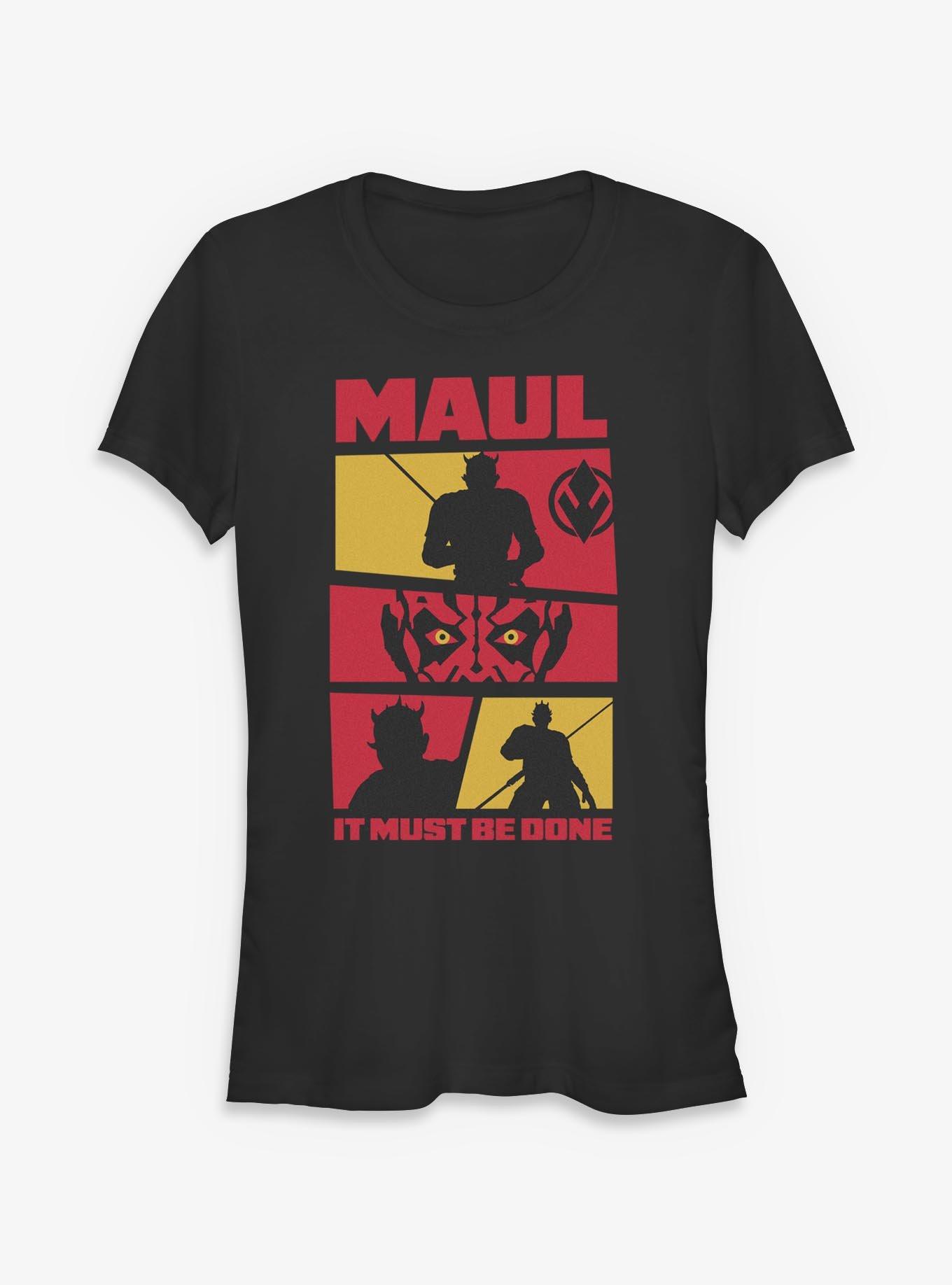Star Wars: Maul - Shadow Lord It Must Be Done Girls T-Shirt