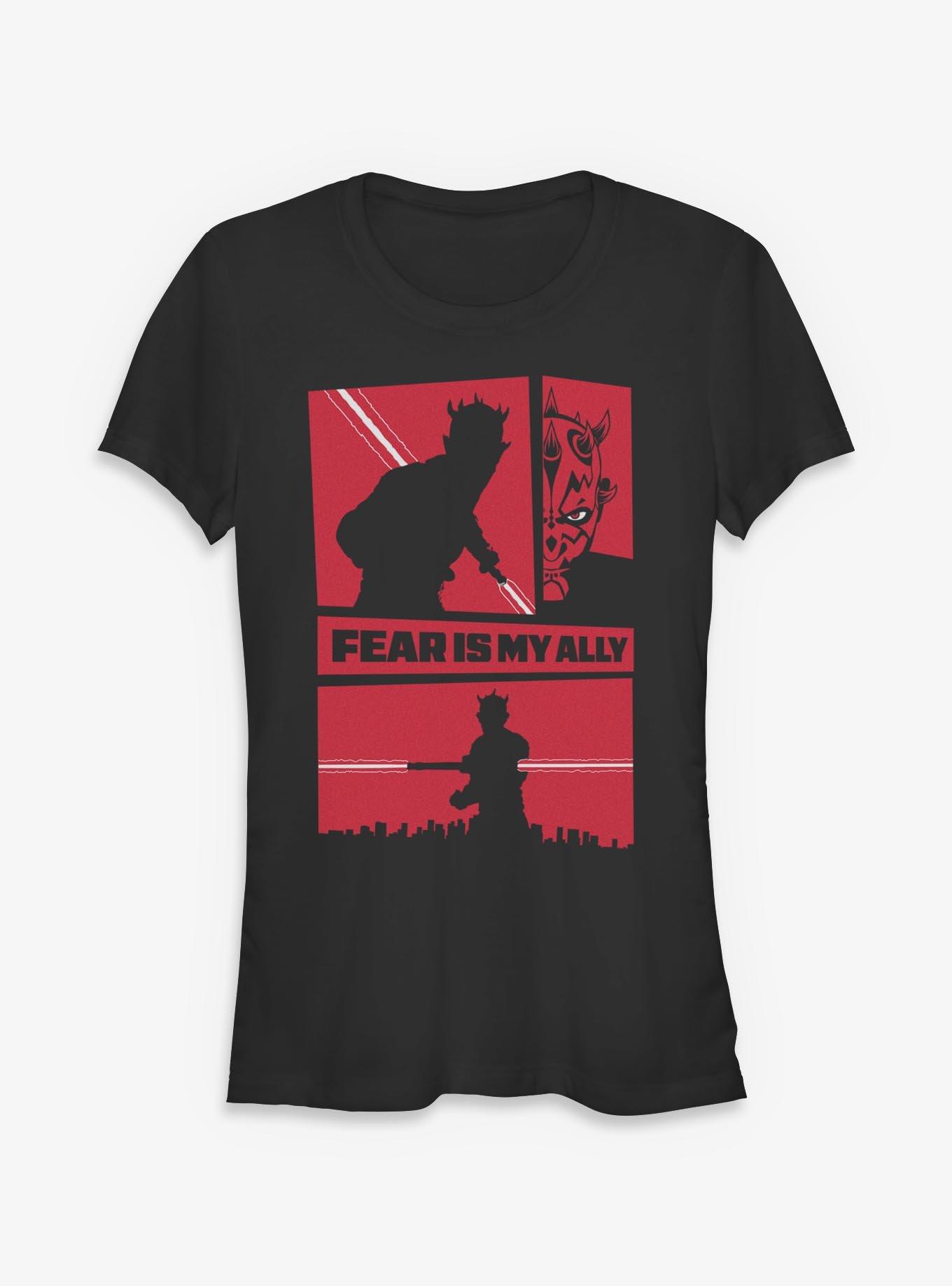 Star Wars: Maul Shadow Lord Fear Is My Ally Girls T-Shirt, , hi-res