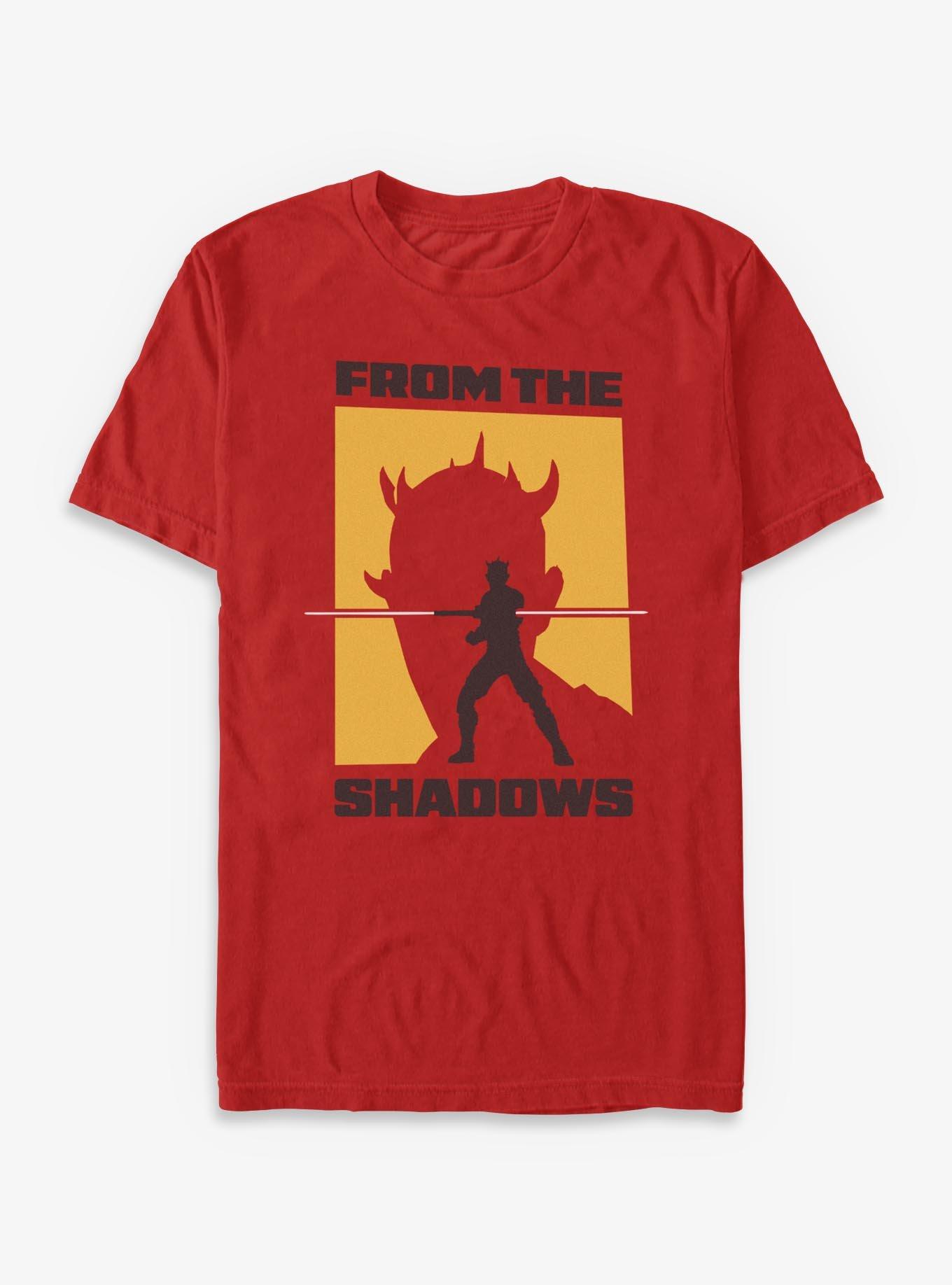 Star Wars: Maul Shadow Lord From The Shadows T-Shirt, RED, hi-res