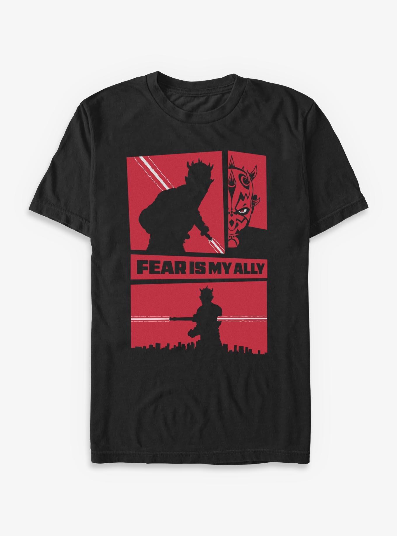 Star Wars: Maul - Shadow Lord Fear Is My Ally T-Shirt, , hi-res