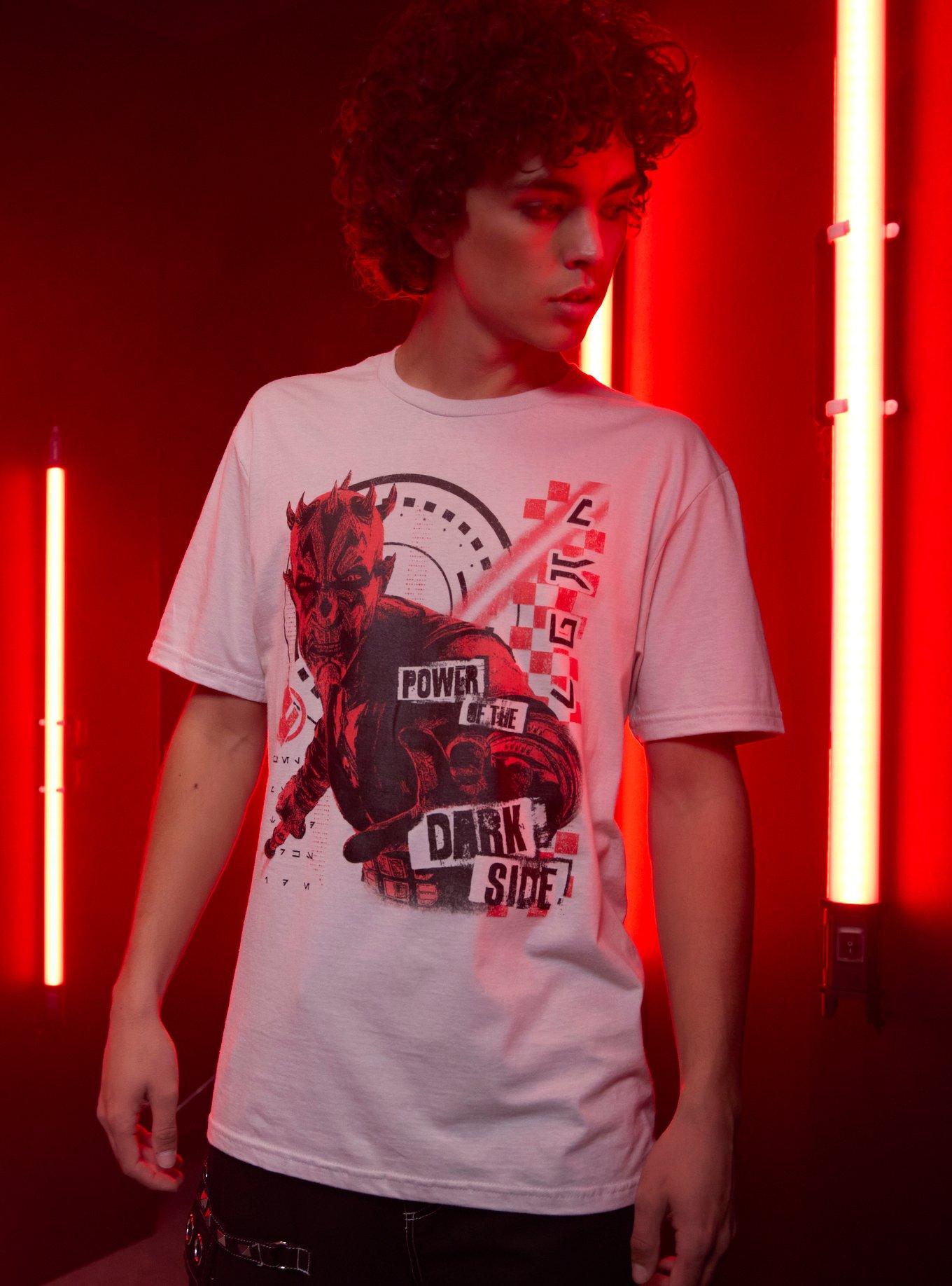 Star Wars: Maul Shadow Lord Power Of The Dark Side T-Shirt Hot Topic Exclusive, , hi-res