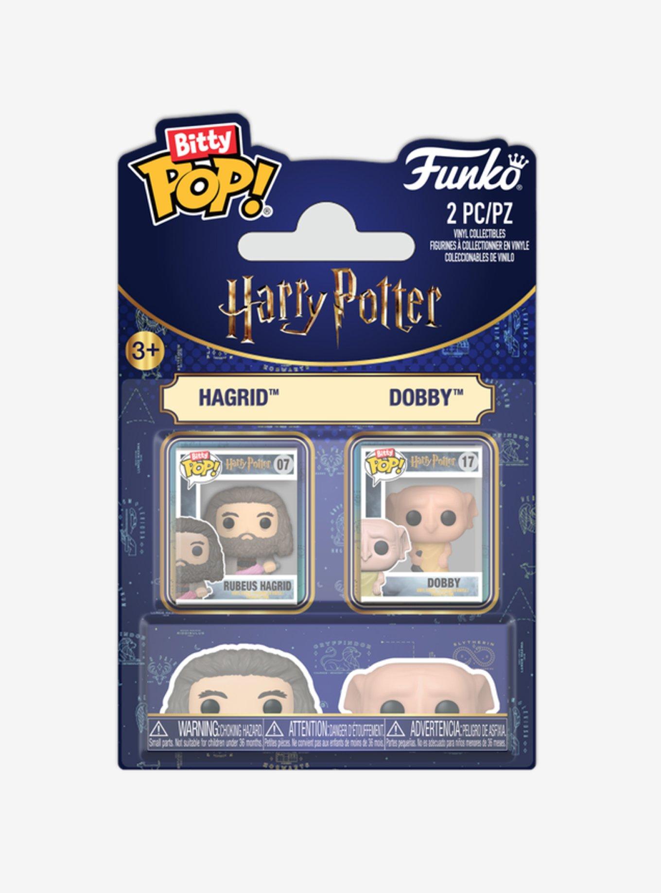 Funko Harry Potter Bitty Pop! Hagrid & Dobby Figure Set