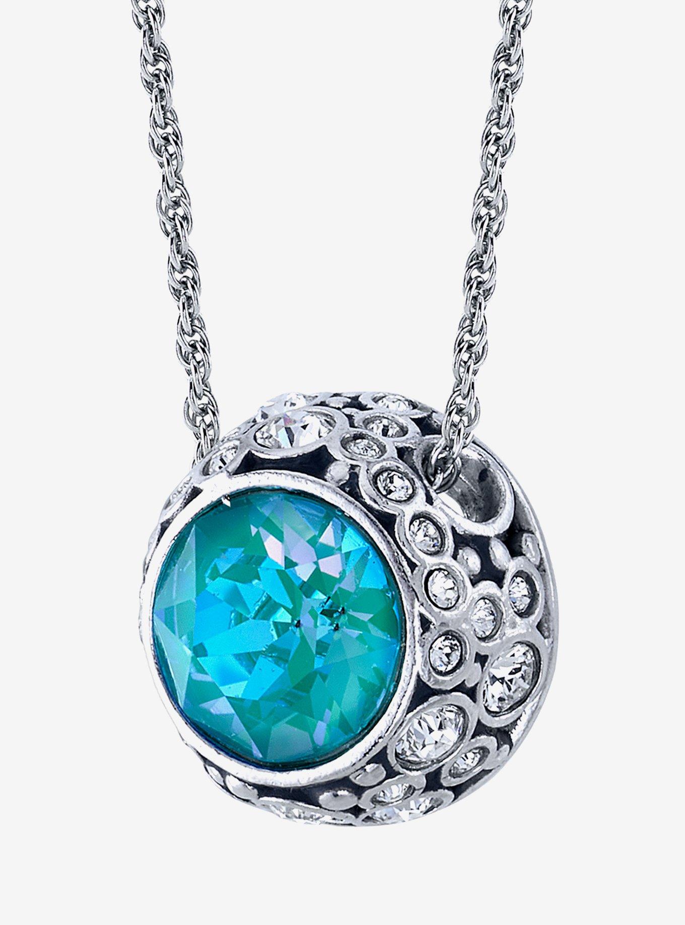 Disney x RockLove The Little Mermaid Bubble Solitaire Necklace, , hi-res