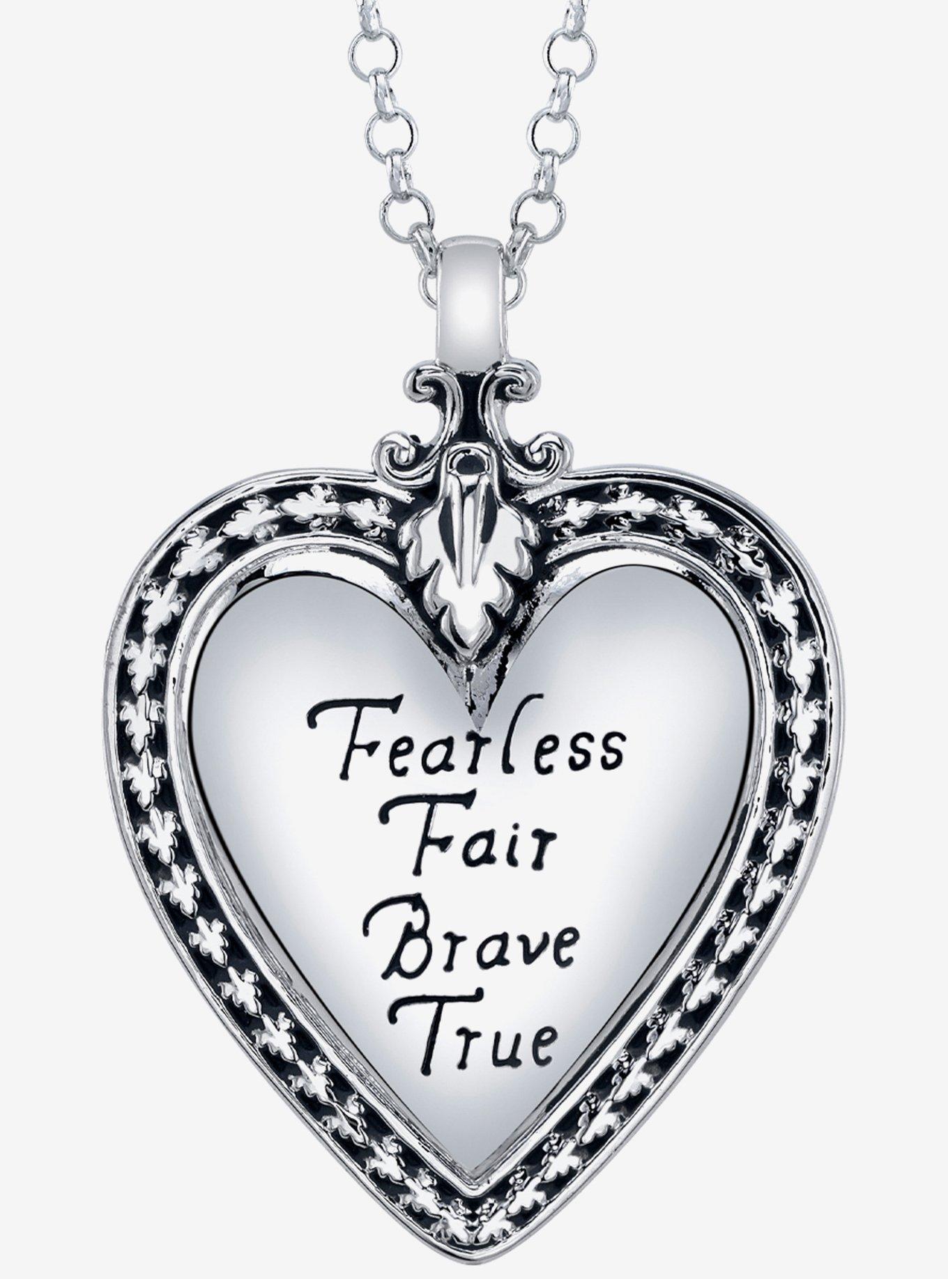 Disney x RockLove Disney Snow White 2025 Heart Necklace, , hi-res