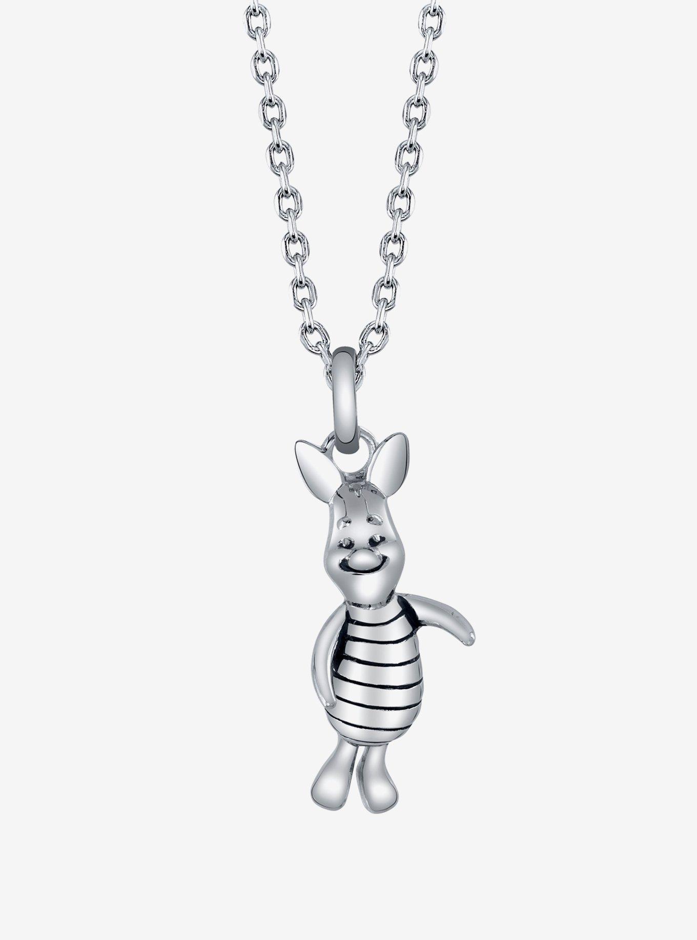 Disney x RockLove Huggables Piglet Necklace, , hi-res