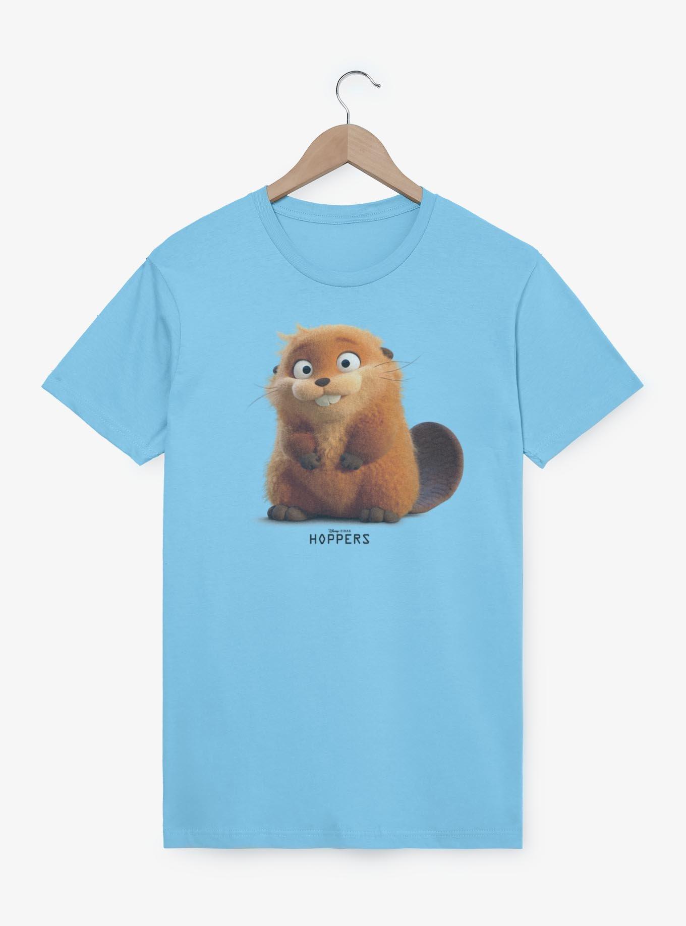 Disney Pixar Hoppers Mabel Beaver T-Shirt, LT BLUE, hi-res view 1