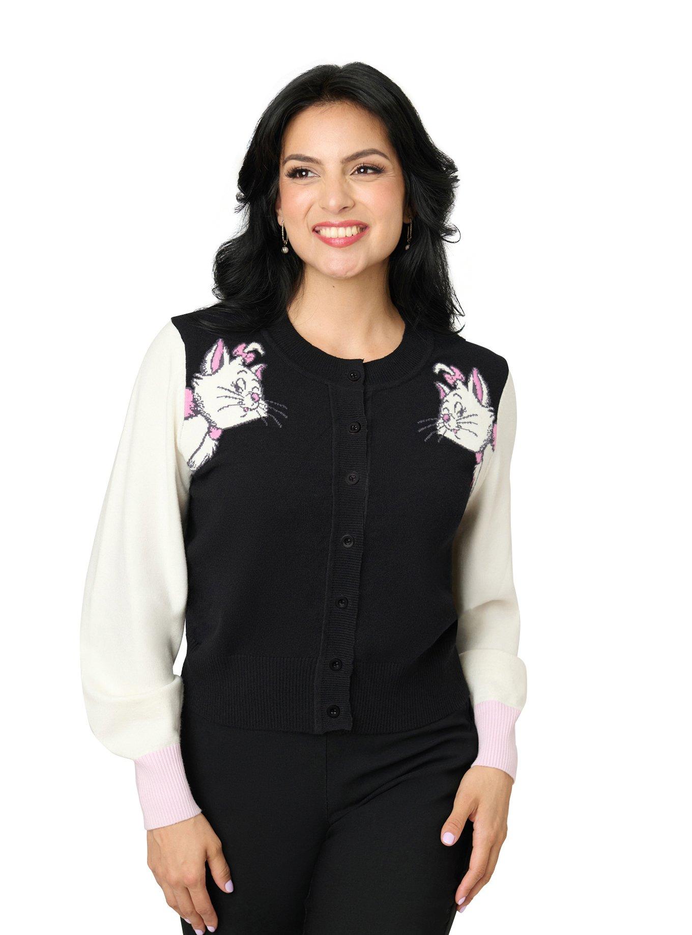 Disney Aristocats Collection by Unique Vintage Marie Cardigan, , hi-res