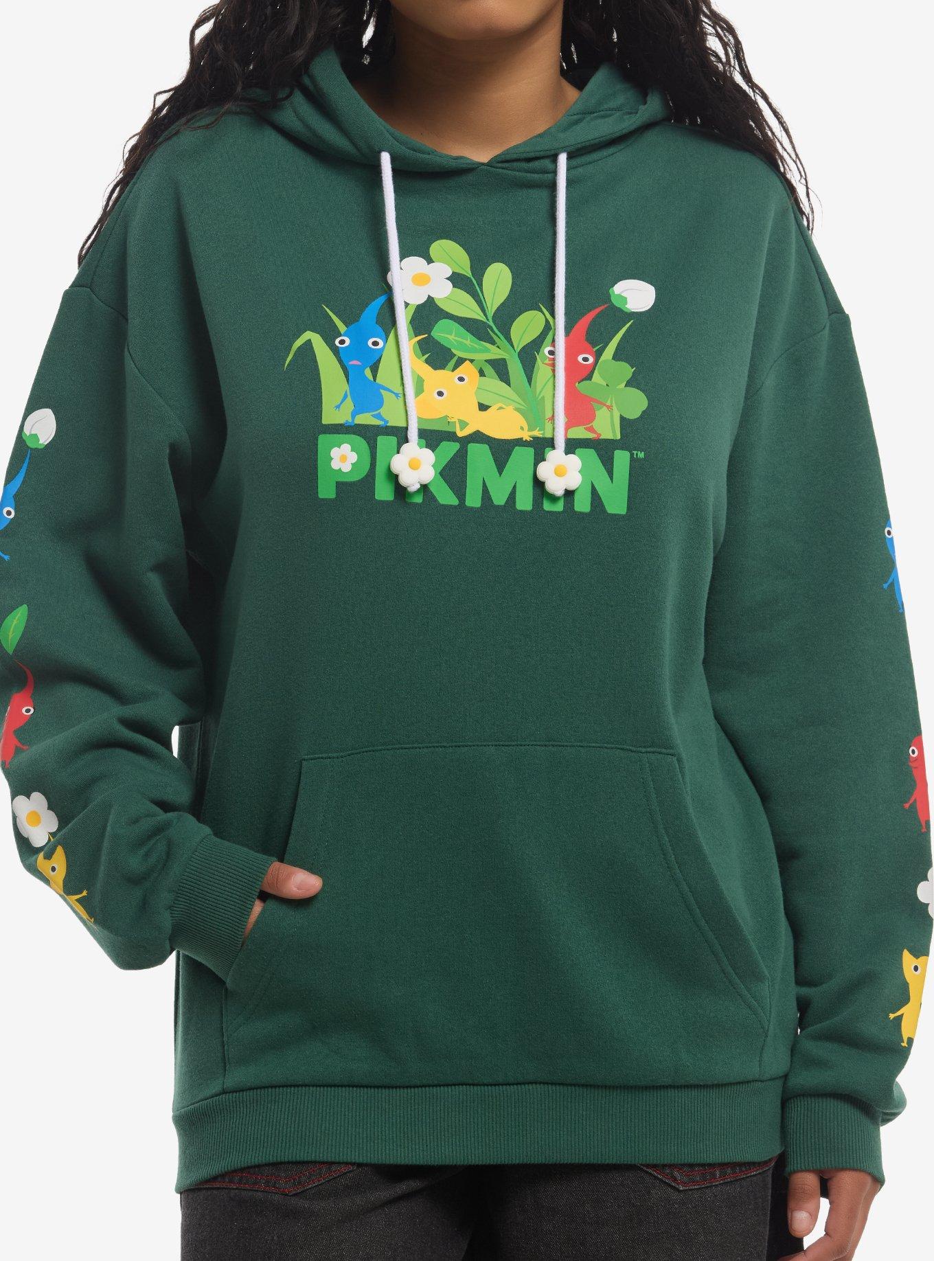 Pikmin Group Girls Hoodie, , hi-res