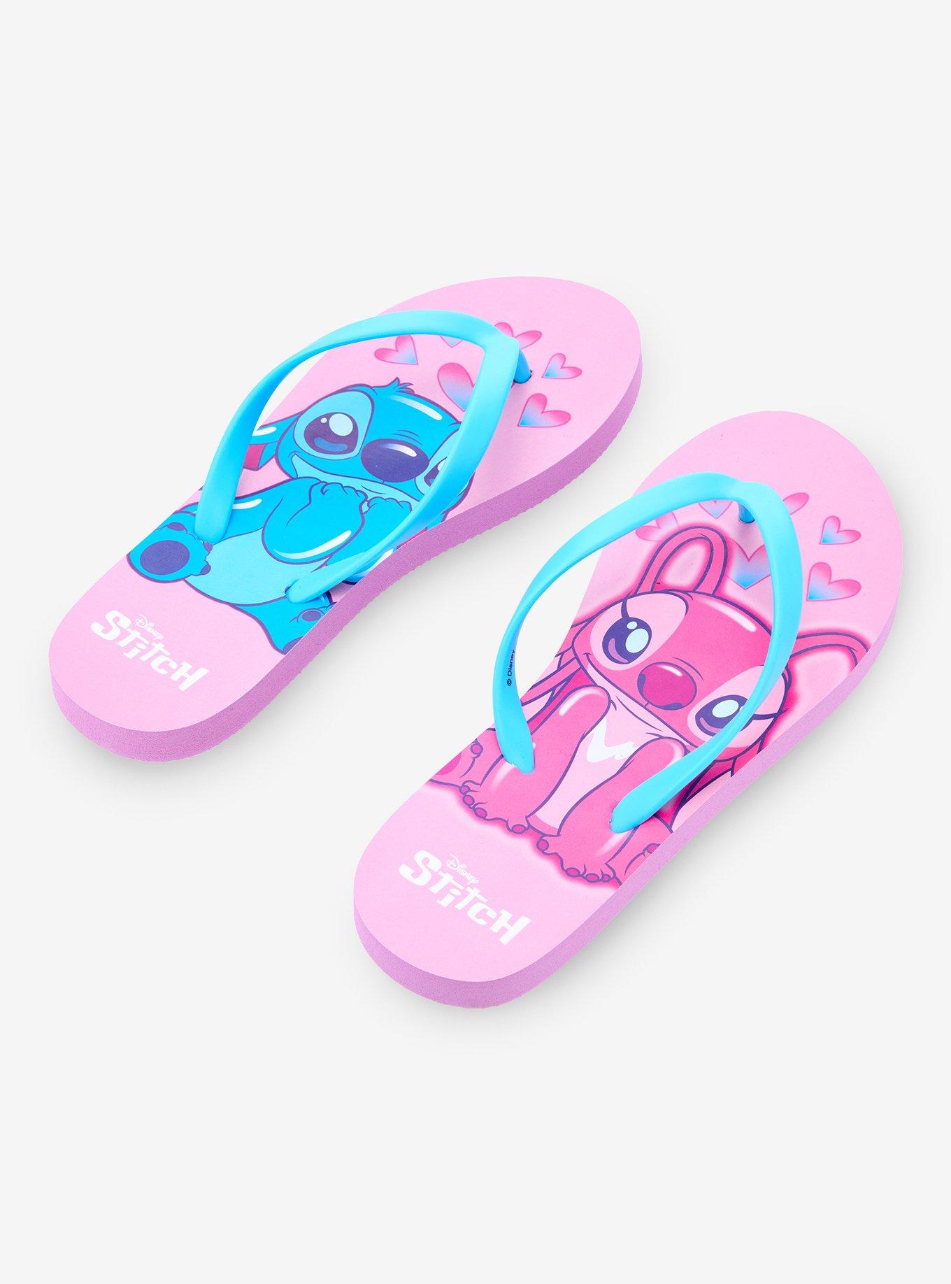 Disney Stitch & Angel Flip-Flops, , hi-res