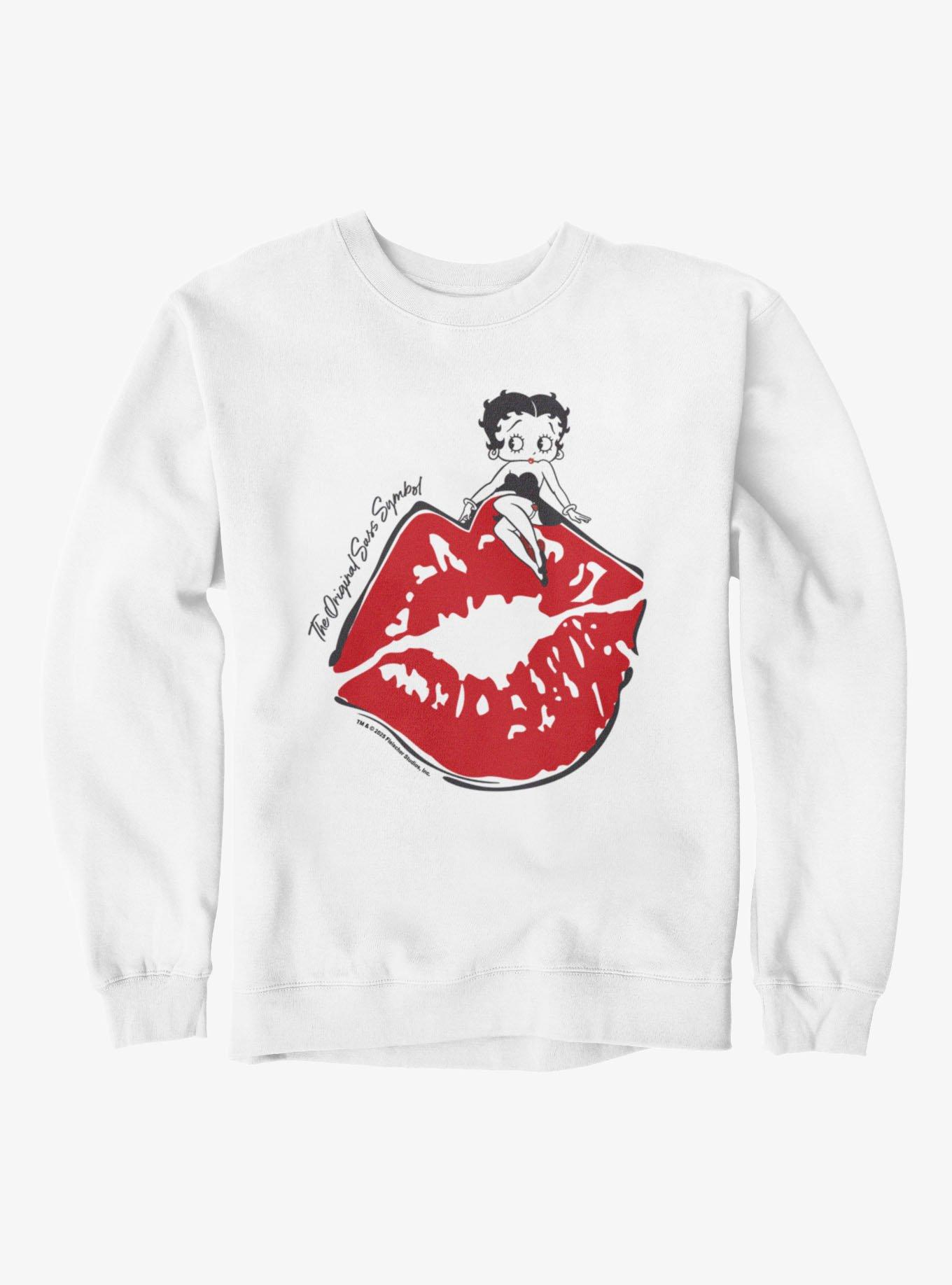 Betty Boop The Original Sass Symbol Crew Sweatshirt, , hi-res