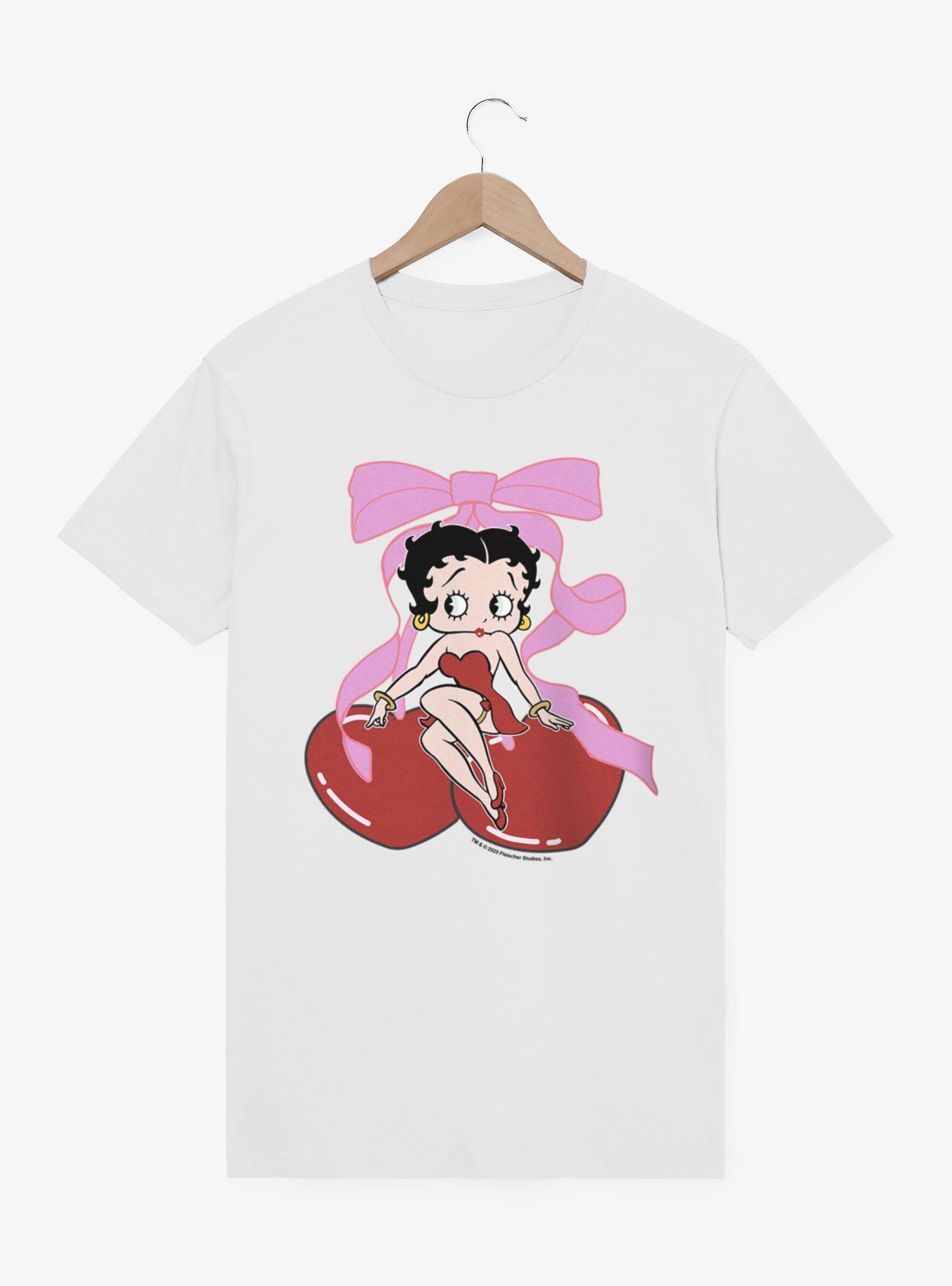 Betty Boop Heart Cherries T-Shirt, , hi-res