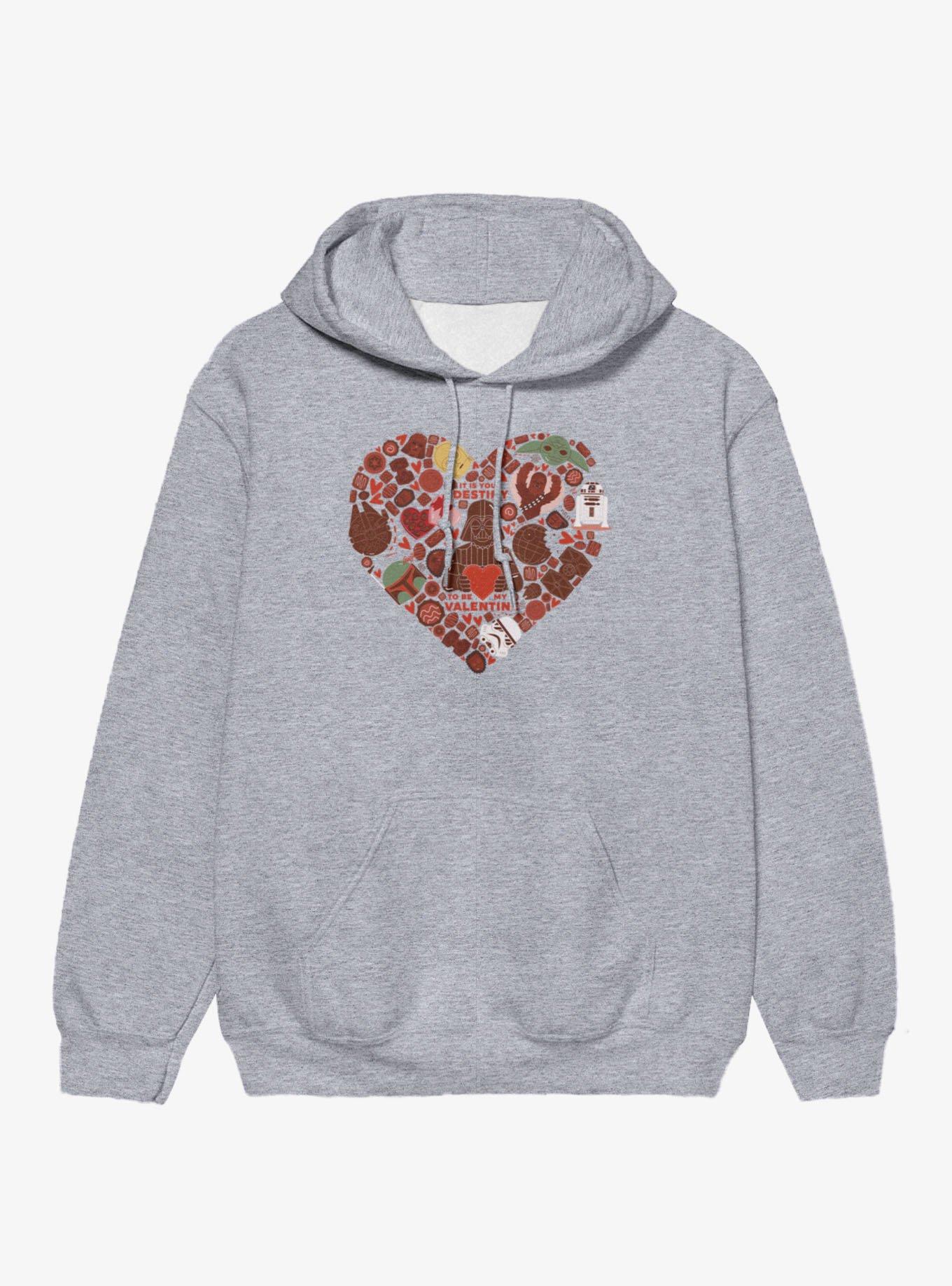 Star Wars Valentine's Day Chocolate Heart Hoodie, , hi-res