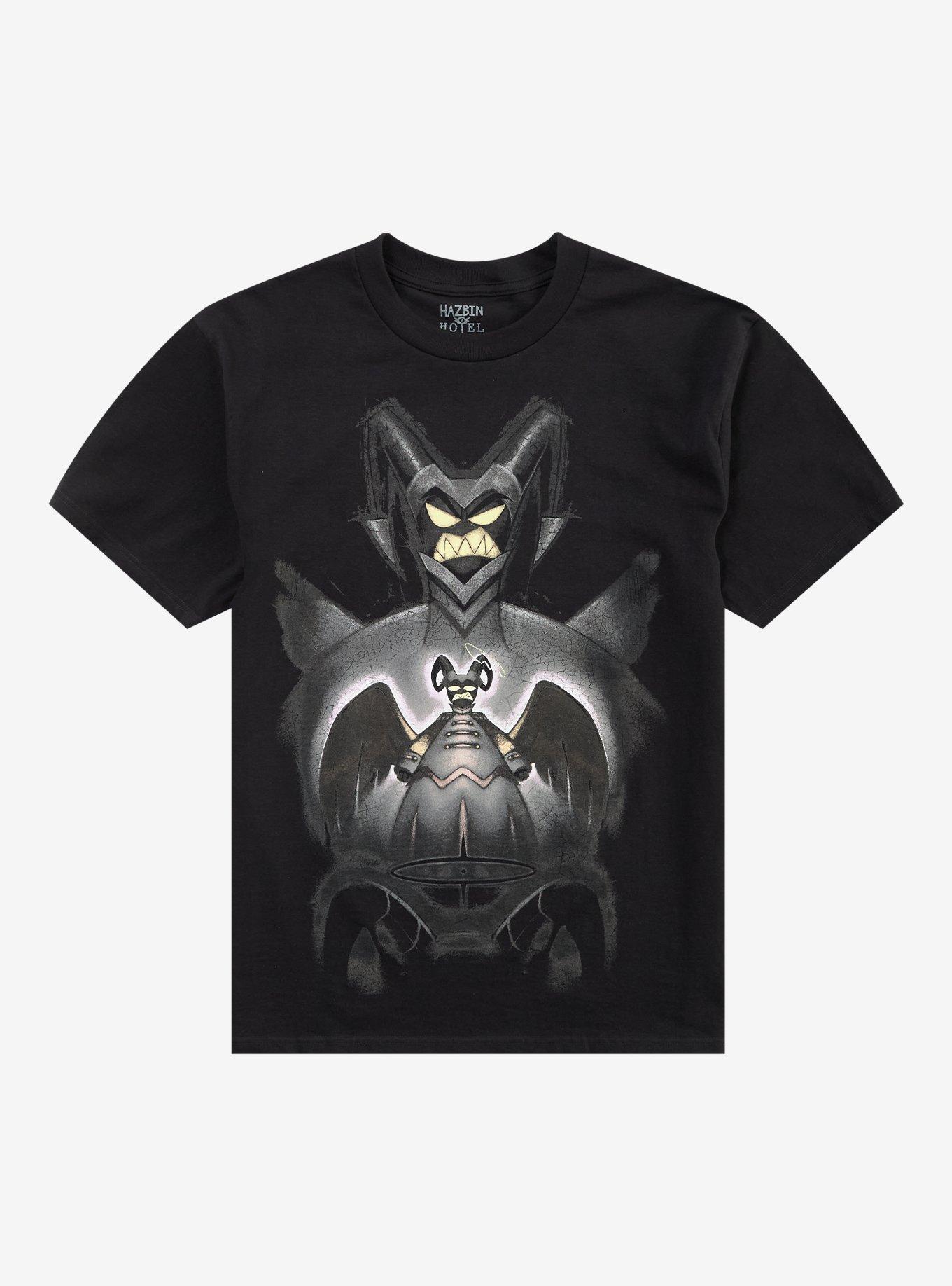 Hazbin Hotel Abel & Adam Mask T-Shirt