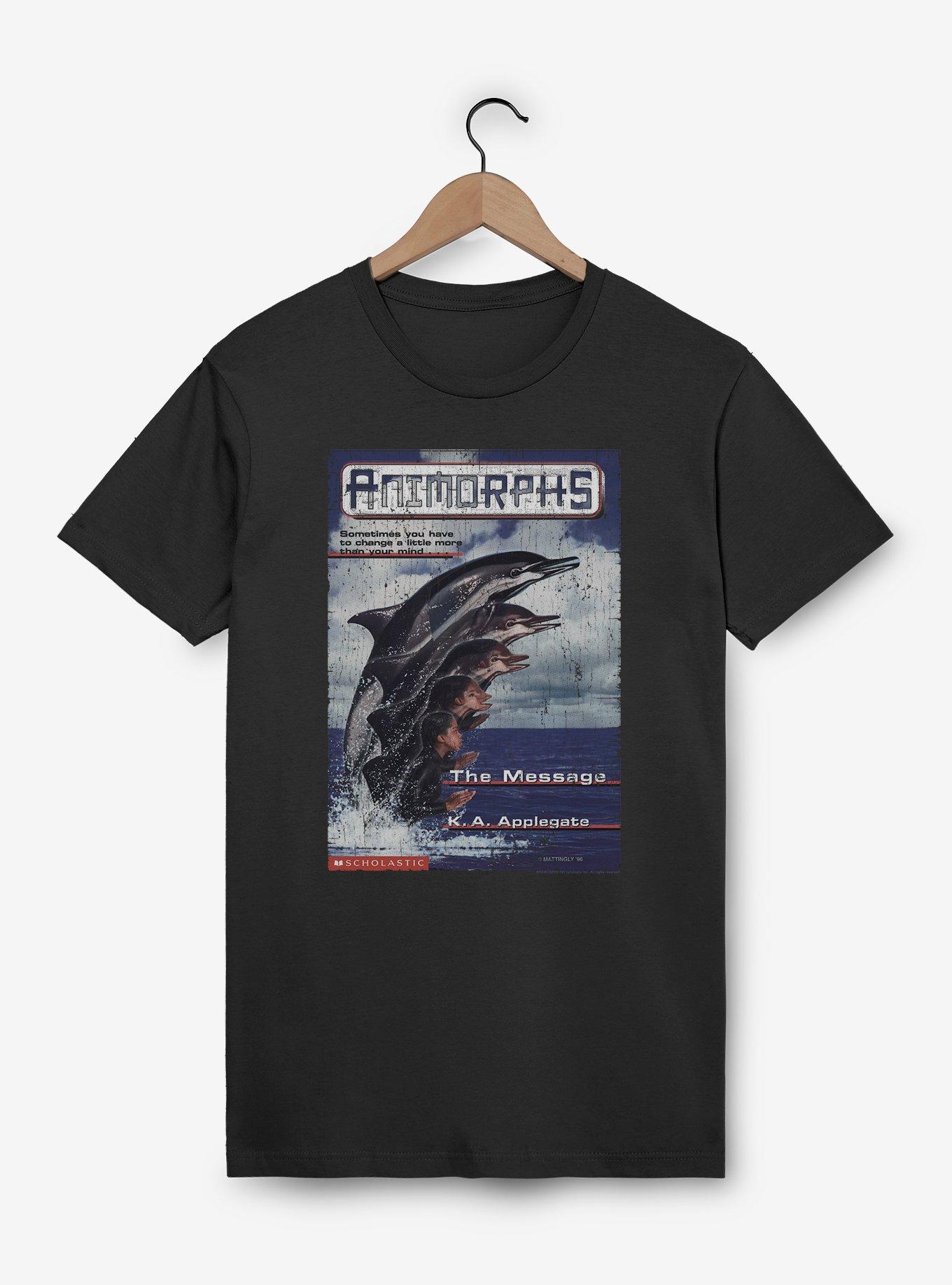 Animorphs The Message Dolphin Book Cover T-Shirt