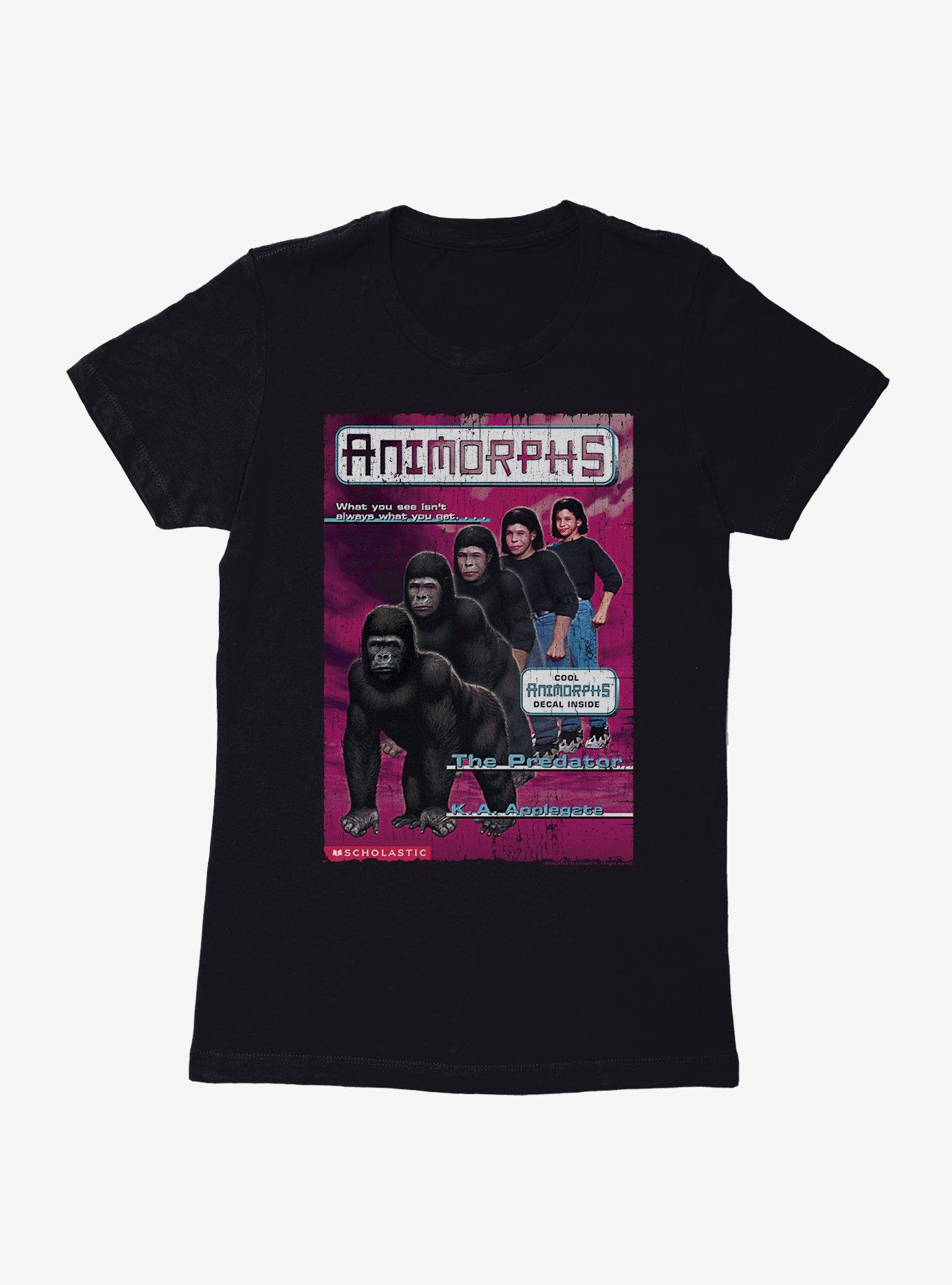 Animorphs The Predator Gorilla Book Cover Womens T-Shirt