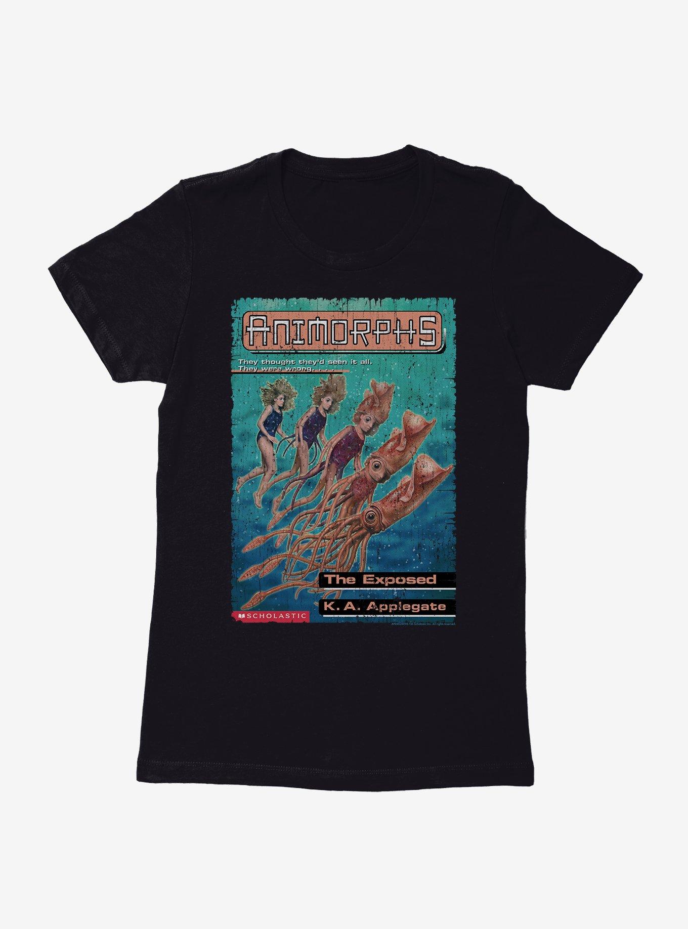 Animorphs The Exposed Squid Book Cover Womens T-Shirt