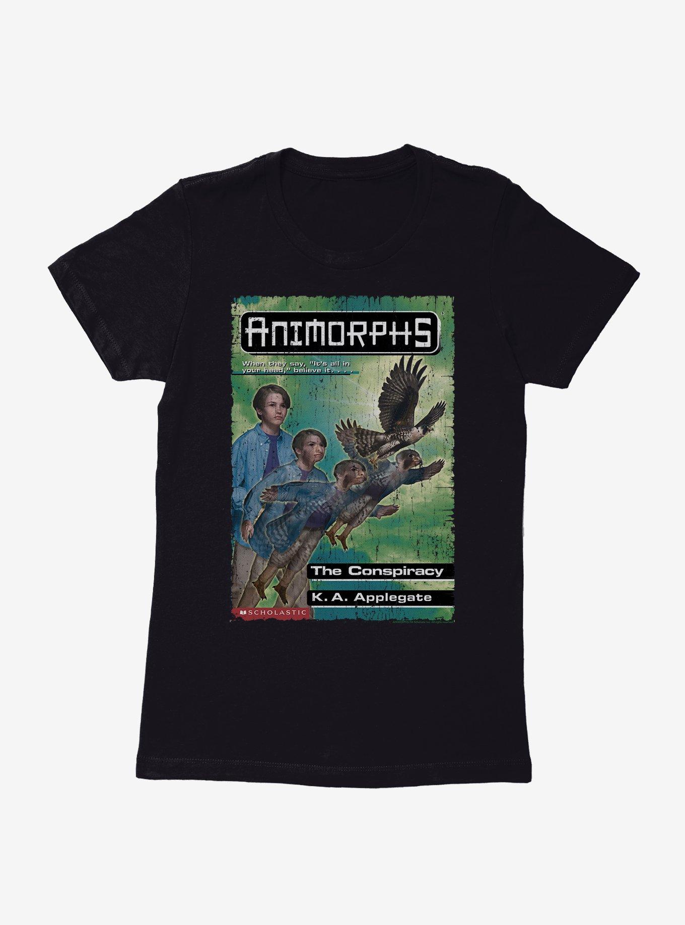 Animorphs The Conspiracy Falcon Book Cover Womens T-Shirt, , hi-res