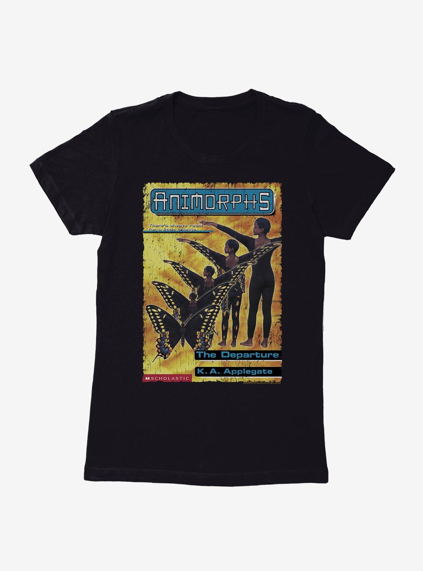 Animorphs The Departure Butterfly Book Cover Womens T-Shirt, , hi-res