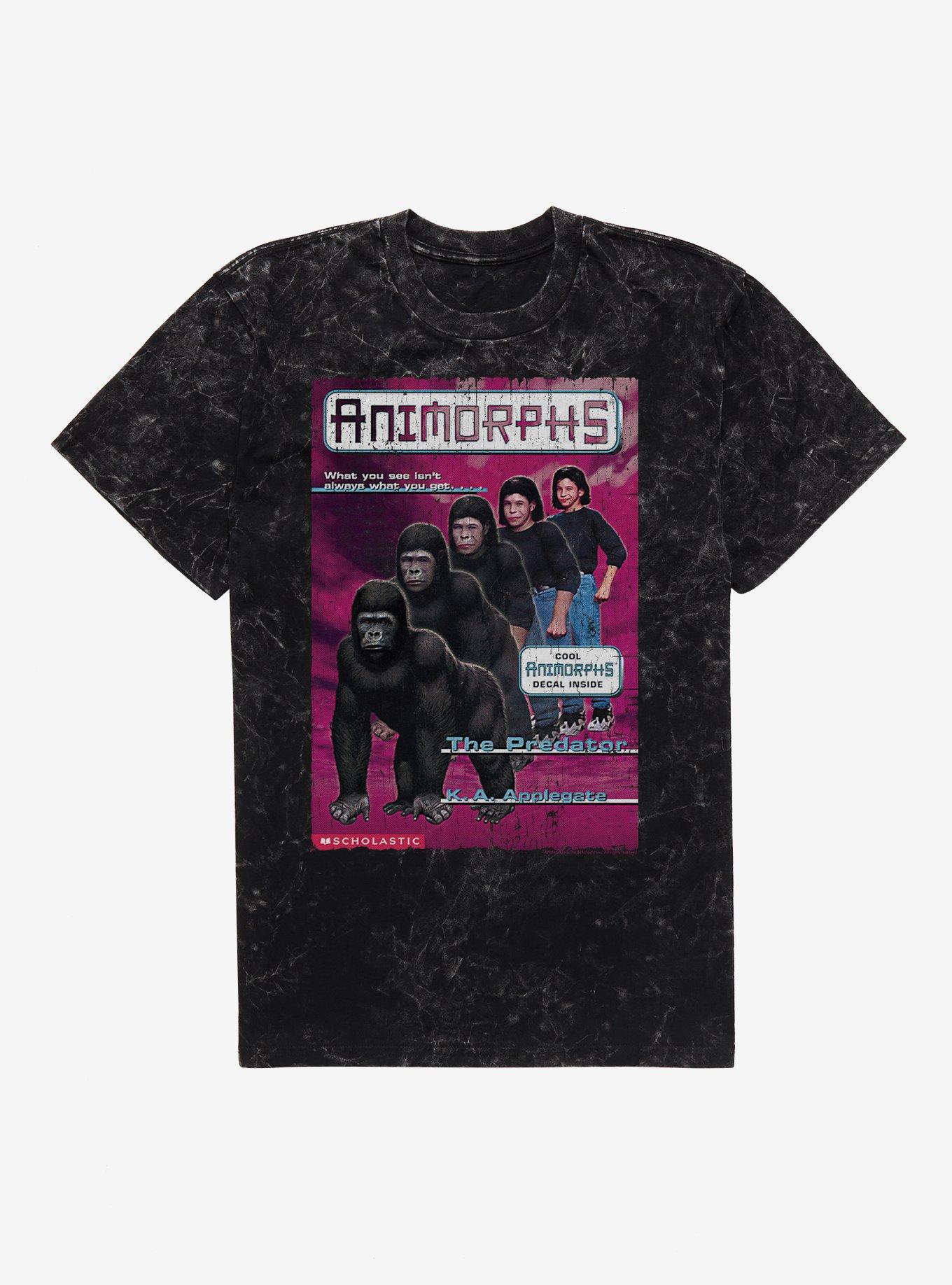 Animorphs The Predator Gorilla Book Cover Mineral Wash T-Shirt